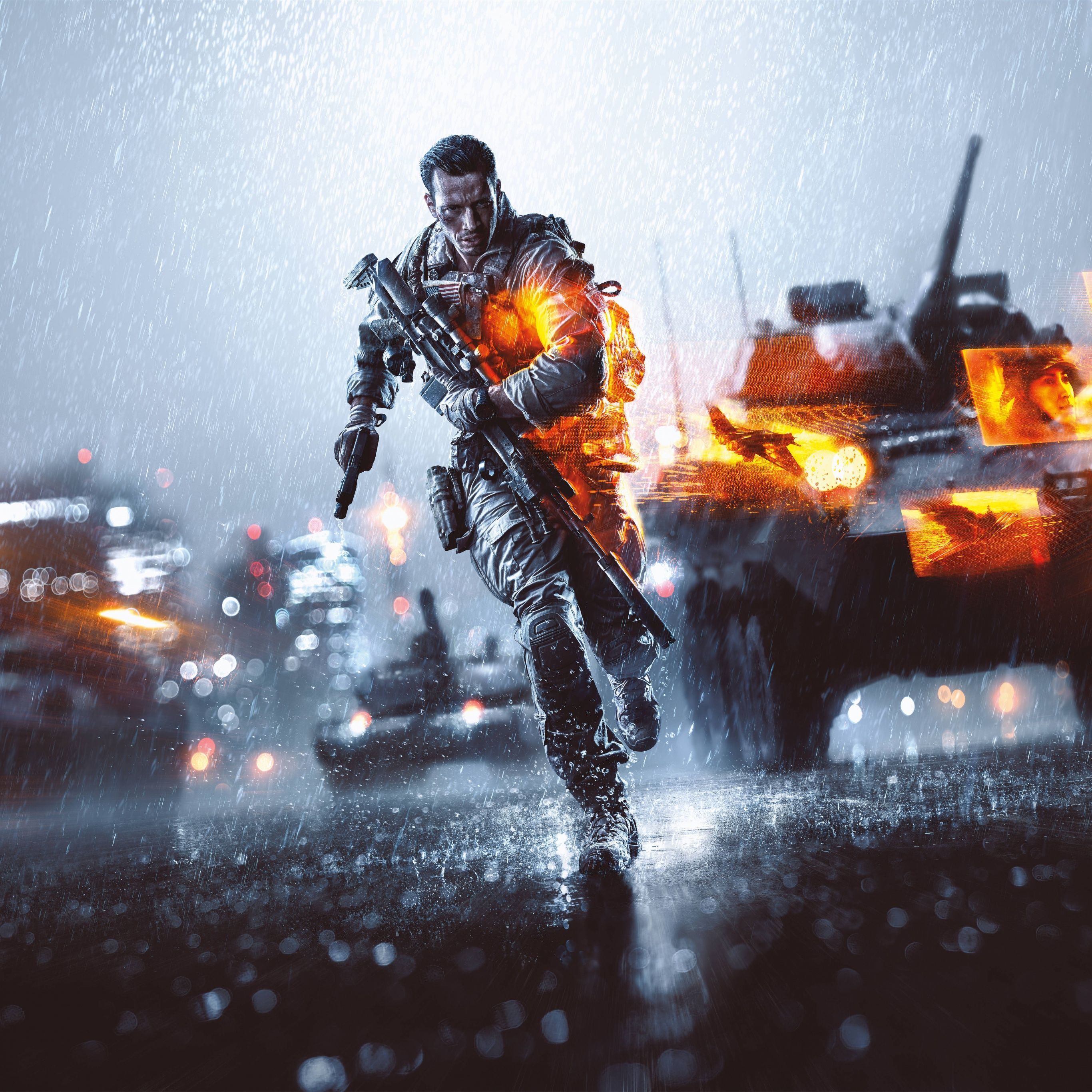 2732x2732 Battlefield 4 Wallpaper 4K, PlayStation