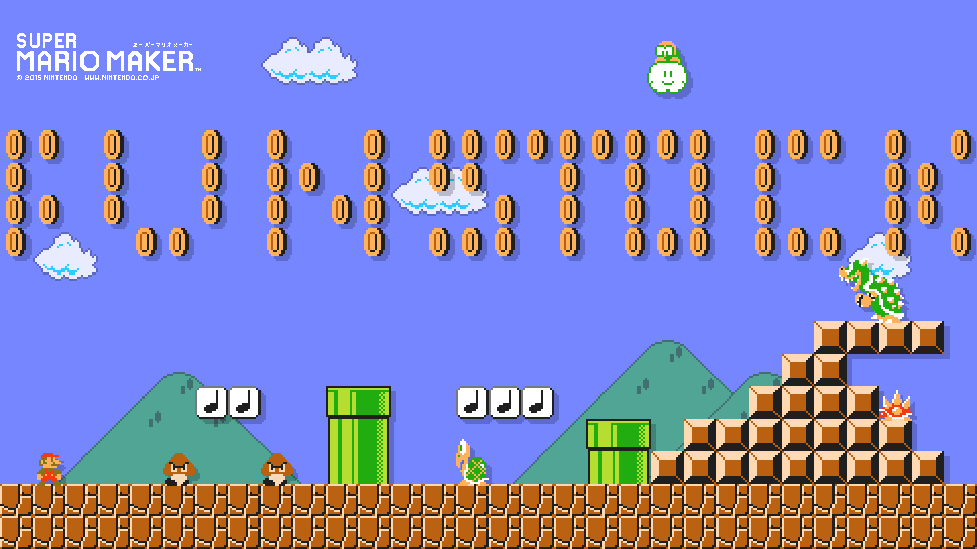 1920x1080 Super Mario Maker: Create Your Own Desktop Wallpaper