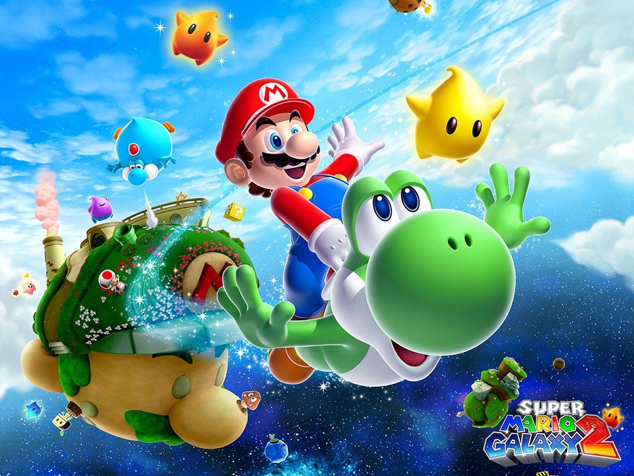 1280x960 Dan Dare.org Mario Galaxy 2 Wallpaper 1280 X 960