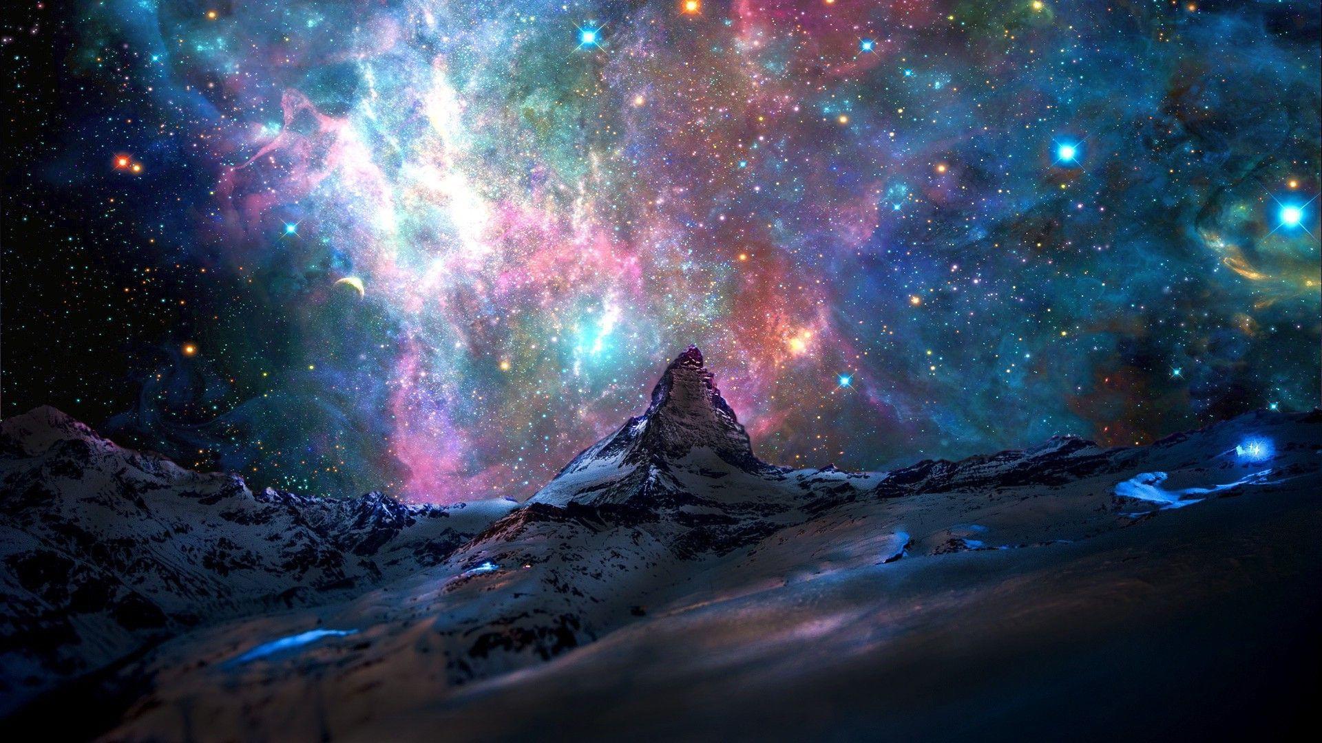 1920x1080 Space Landscape Wallpaper