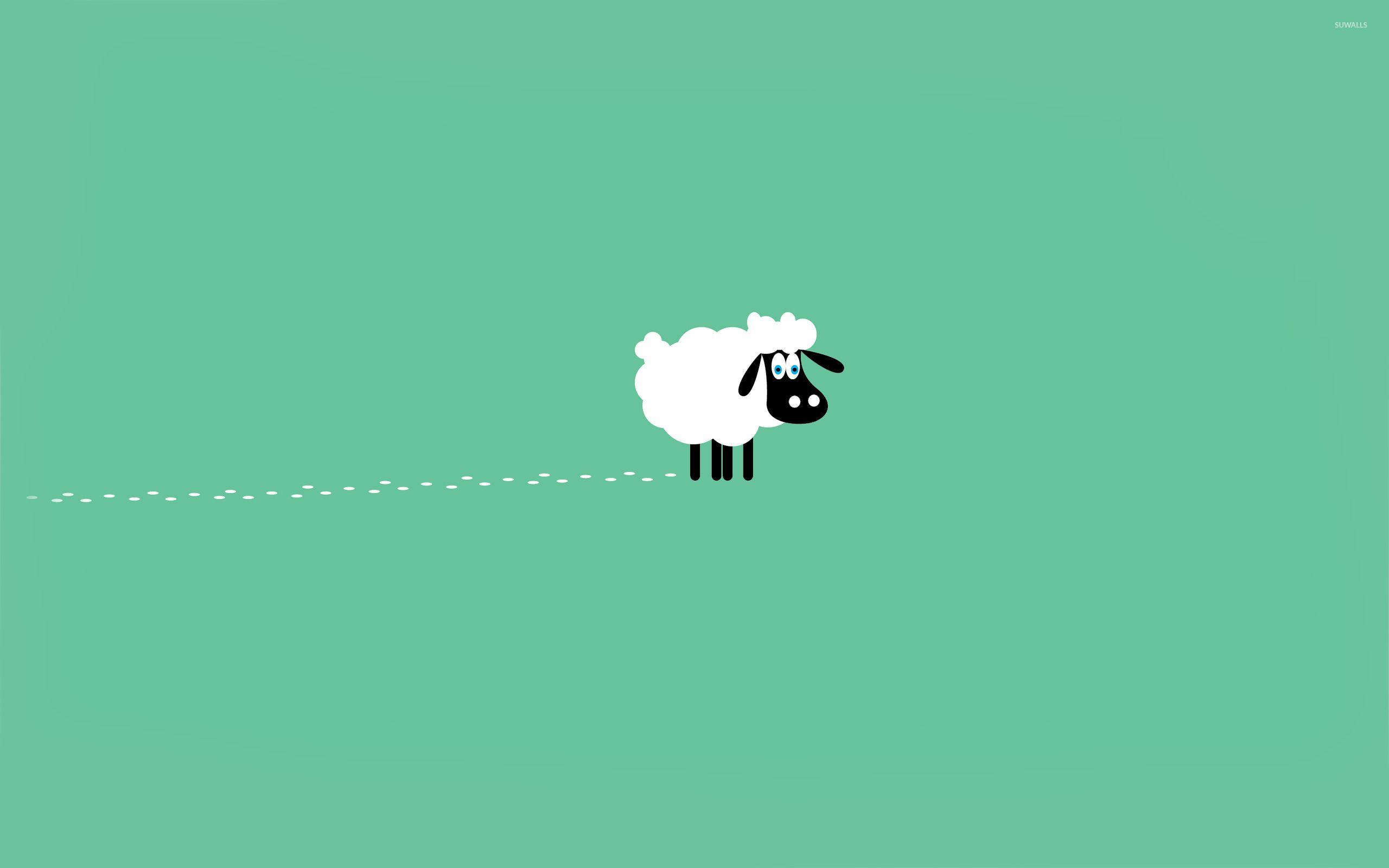2560x1600 Sheep footprints wallpaper wallpaper