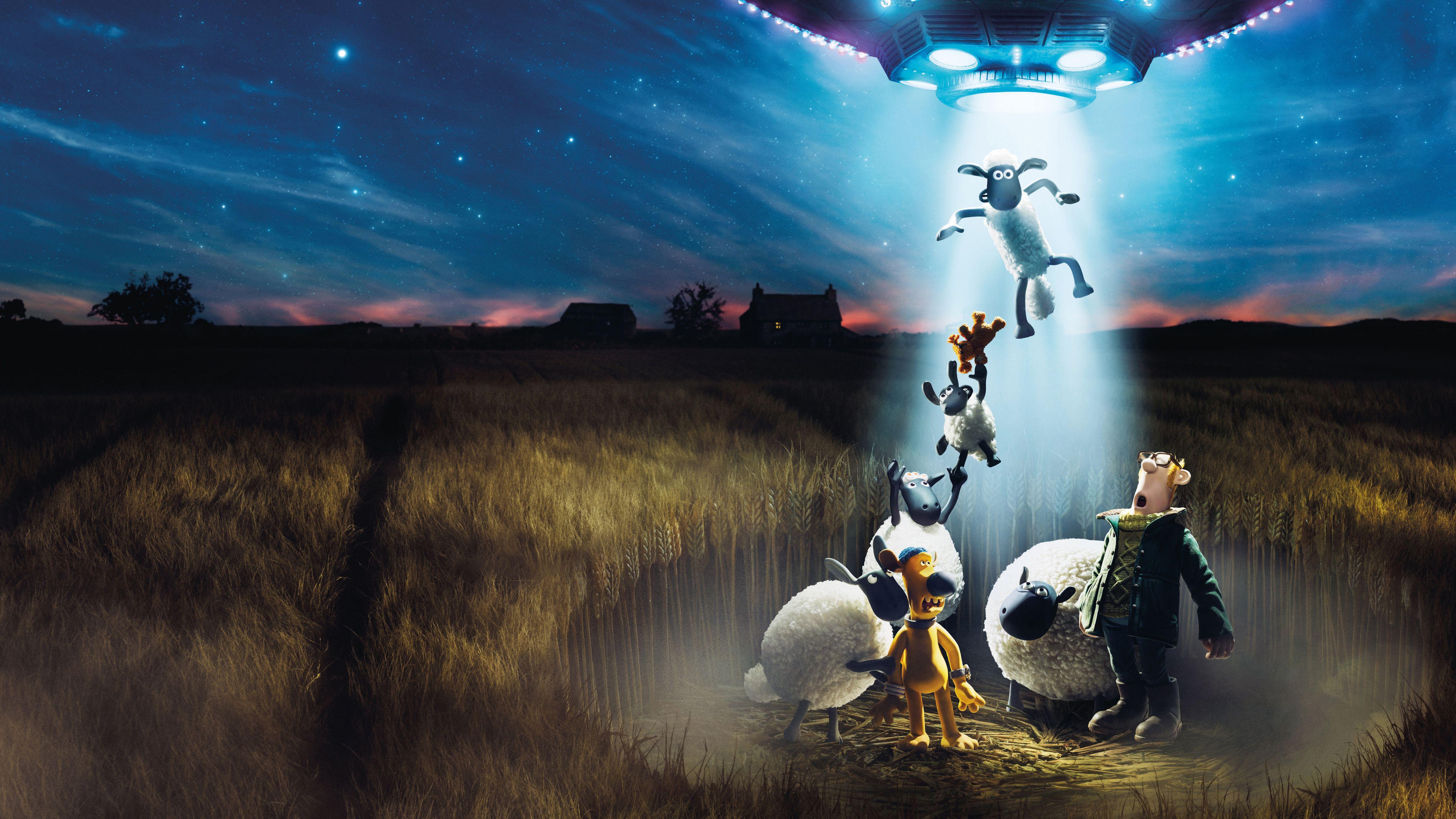 5000x2812 Shaun The Sheep 2 2019 5k, HD Movies, 4k Wallpaper, Image