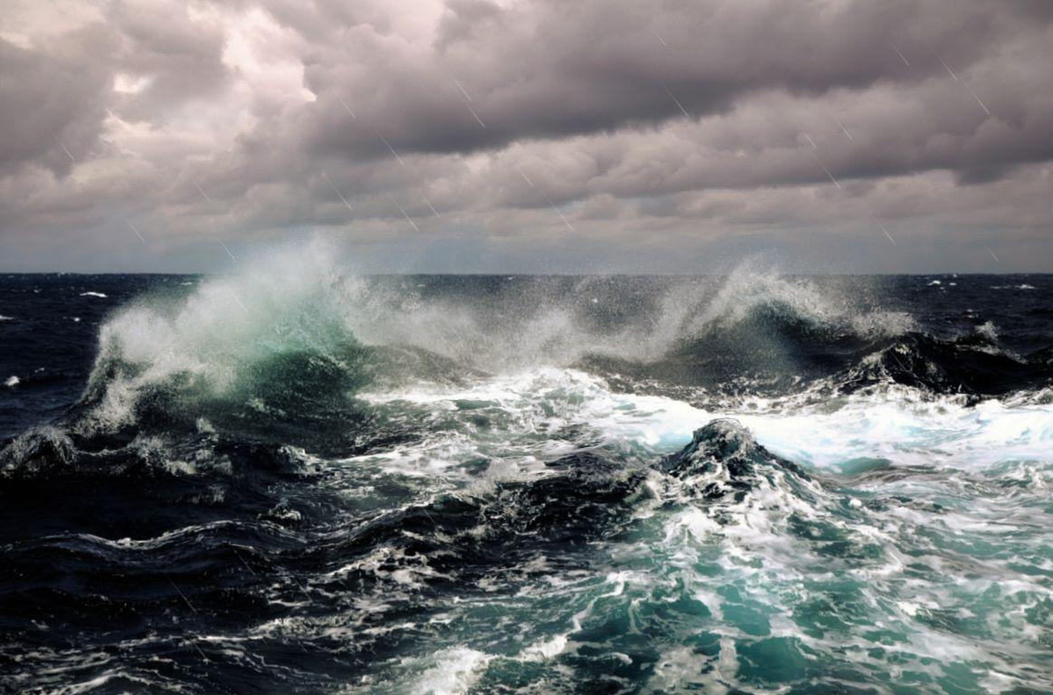 1164x768 Ocean Waves Wallpaper Desktop