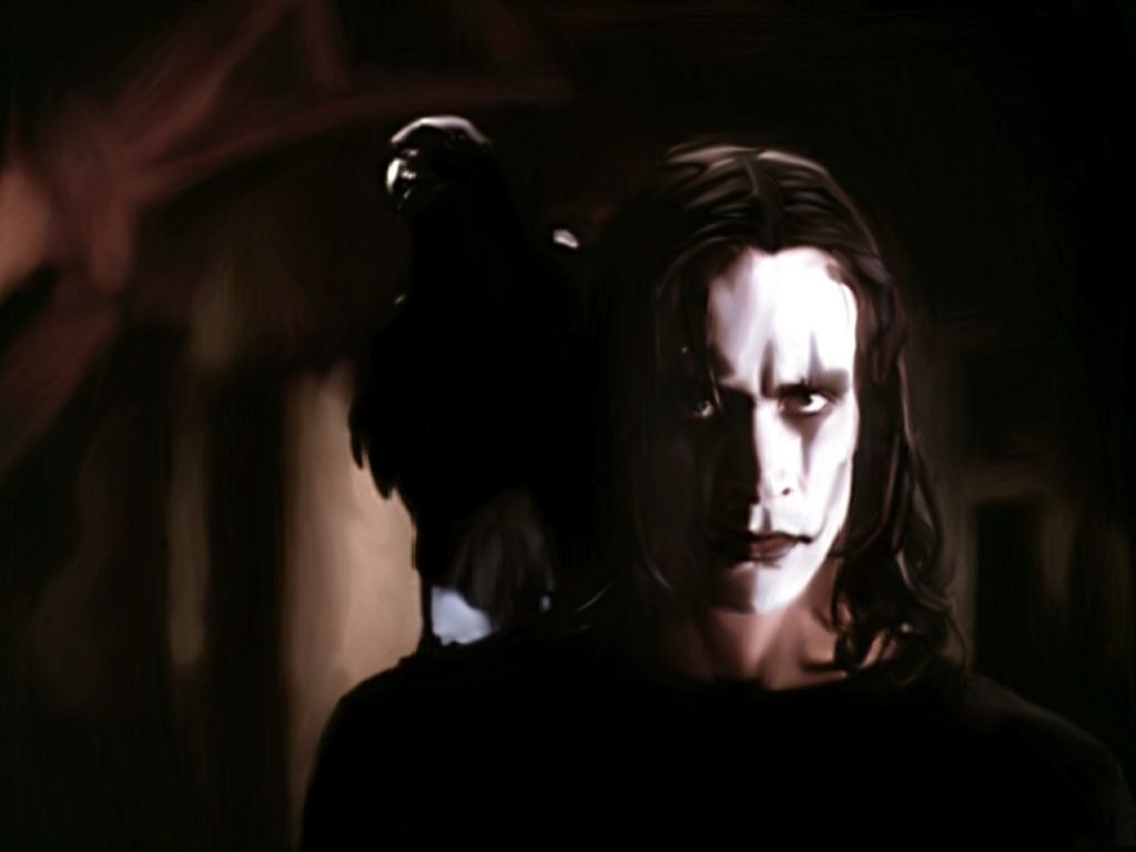 1024x768 Quoth the Raven, Eric Draven