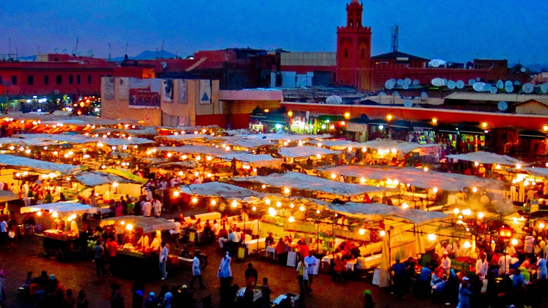 1920x1080 Độ nét cực cao, nền v.2.6 jpeg.  Marrakech, Maroc