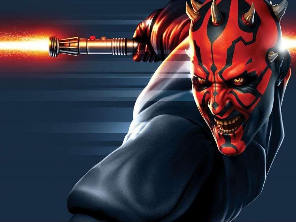 1024x768 Darth Maul Wallpaper HD