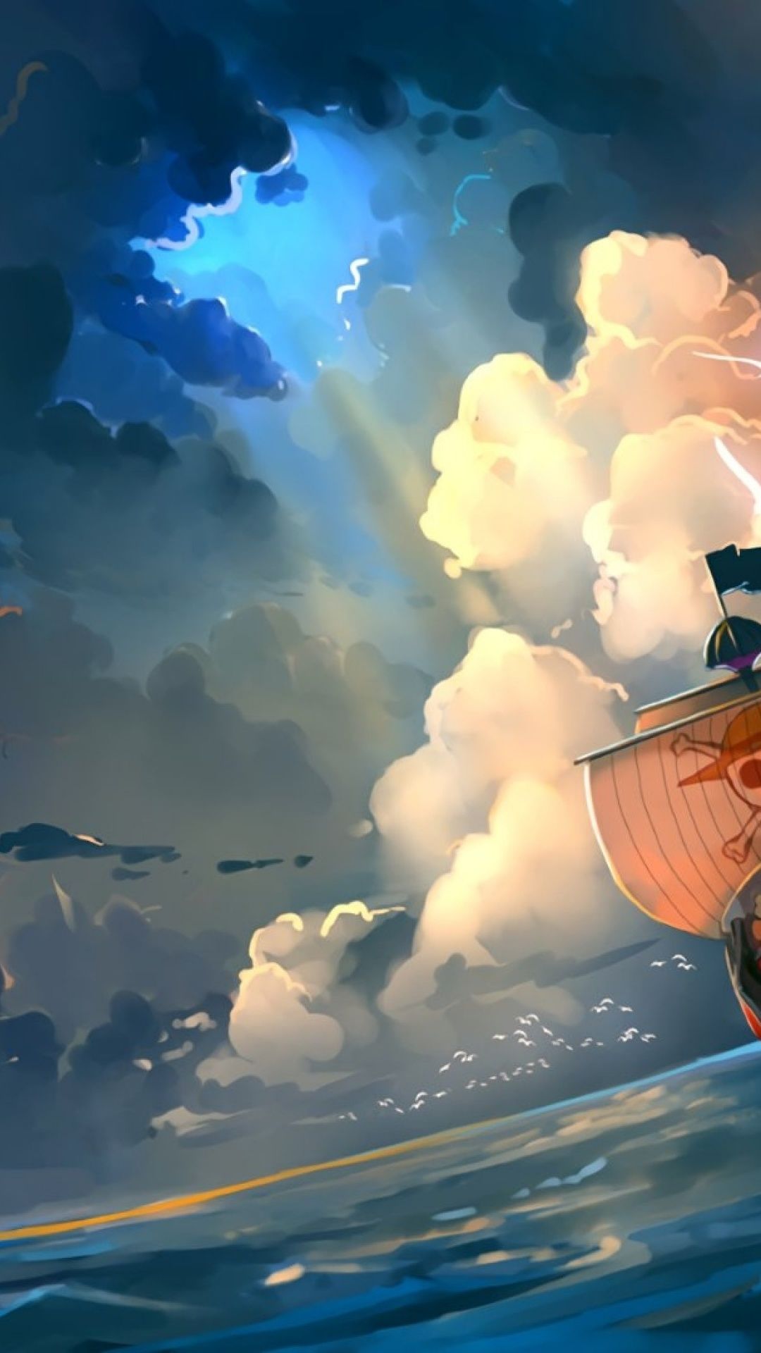 1080x1920 One Piece Wallpaper for Android Mobile Smartphone [Full HD]