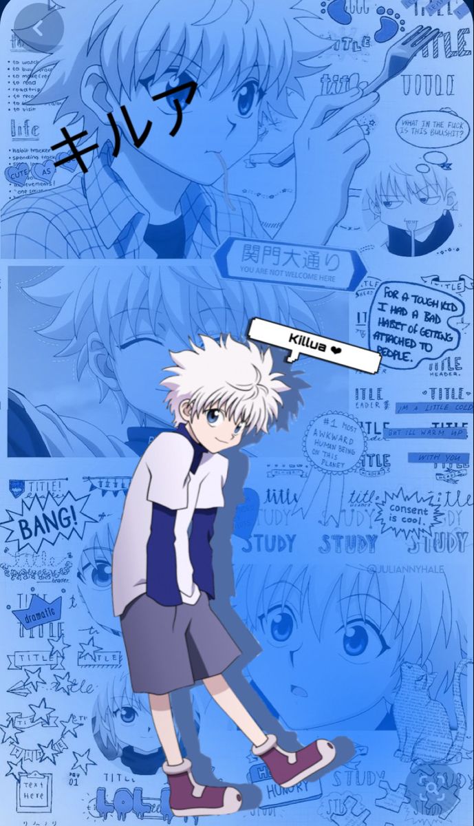 689x1200 killua wallpaper. Killua, Hunter anime