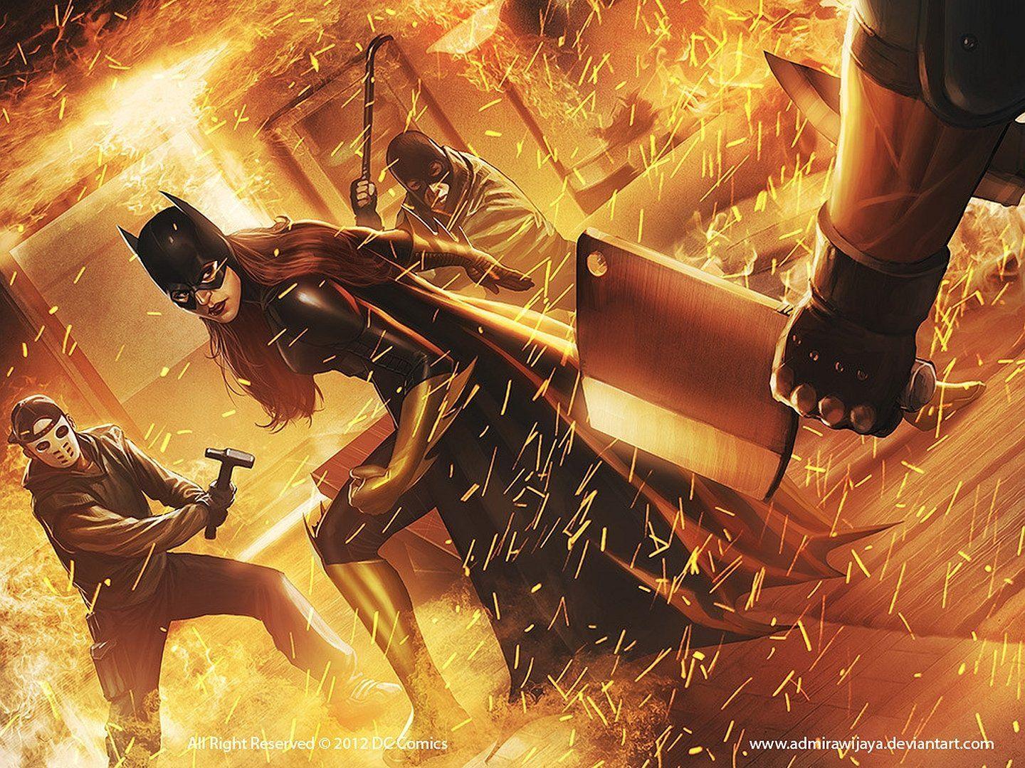 1440x1080 Batgirl Wallpaper