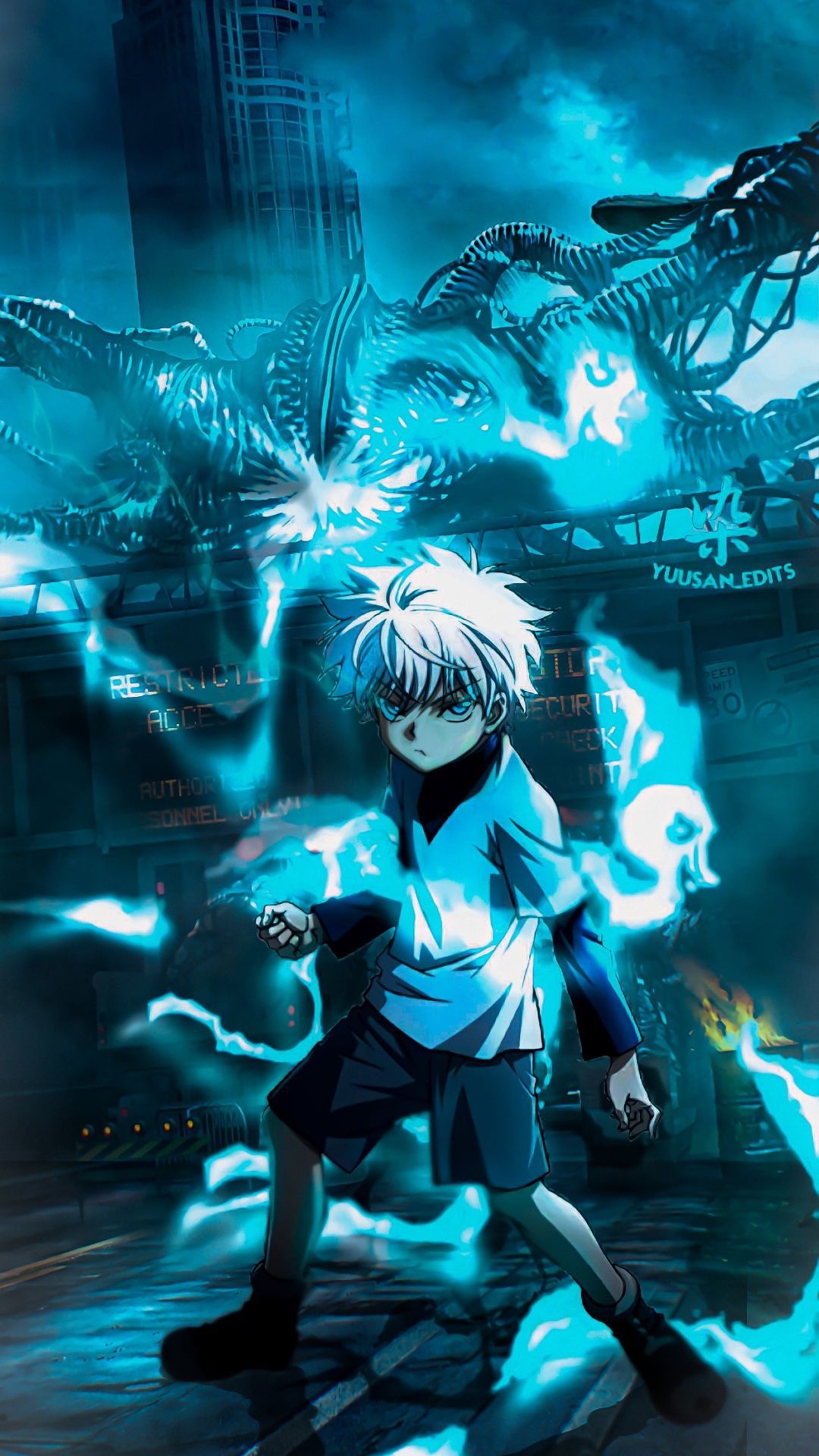 1080x1920 Killua Zoldyck Wallpaper