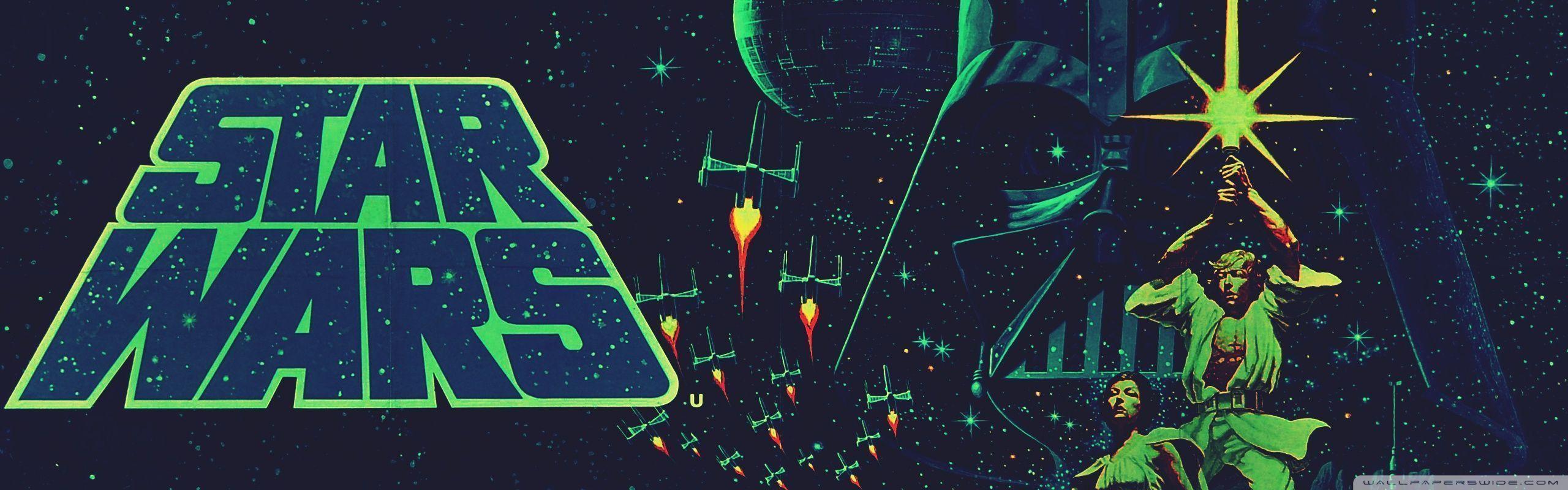 2560x800 Star Wars Dual Monitor Wallpaper