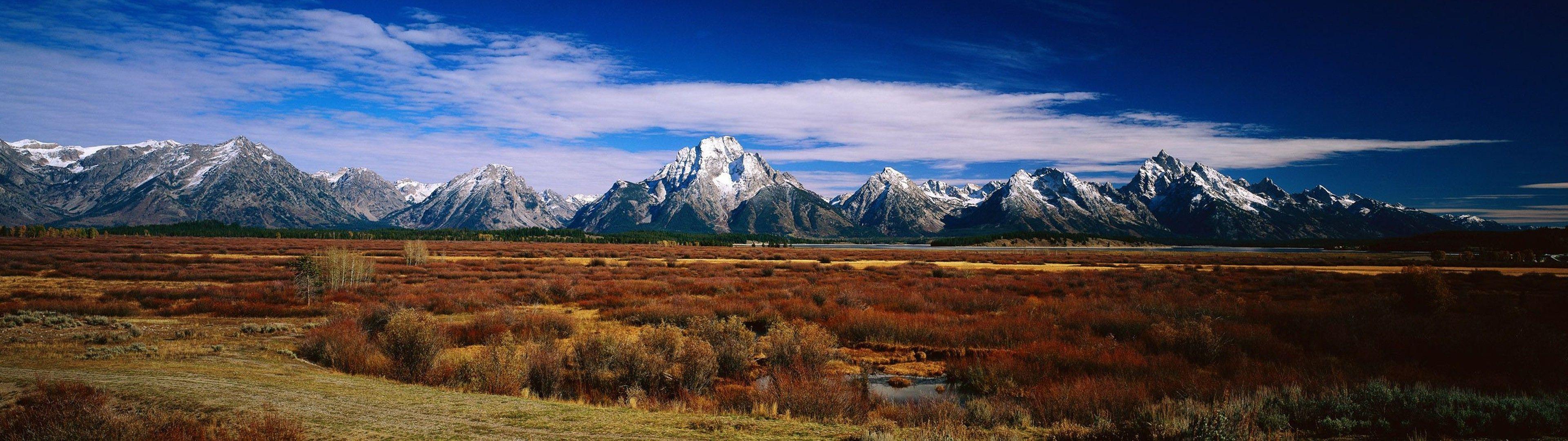 3840x1080 nature landscape norway dual screen wallpaper
