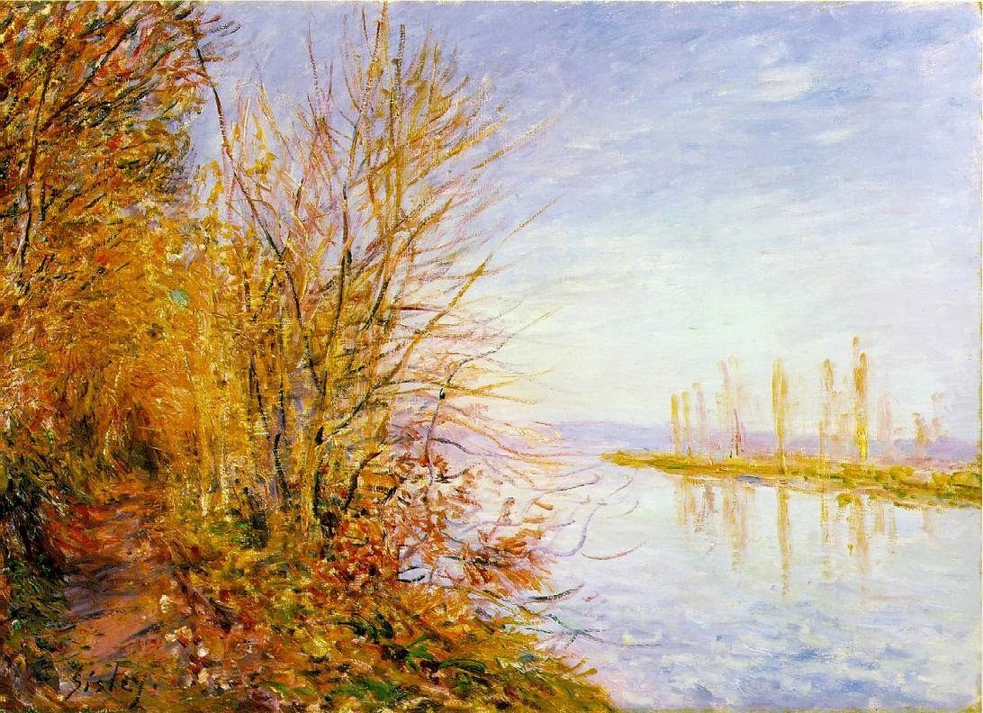 1092x792 Alfred Sisley. Impressionist / Plein