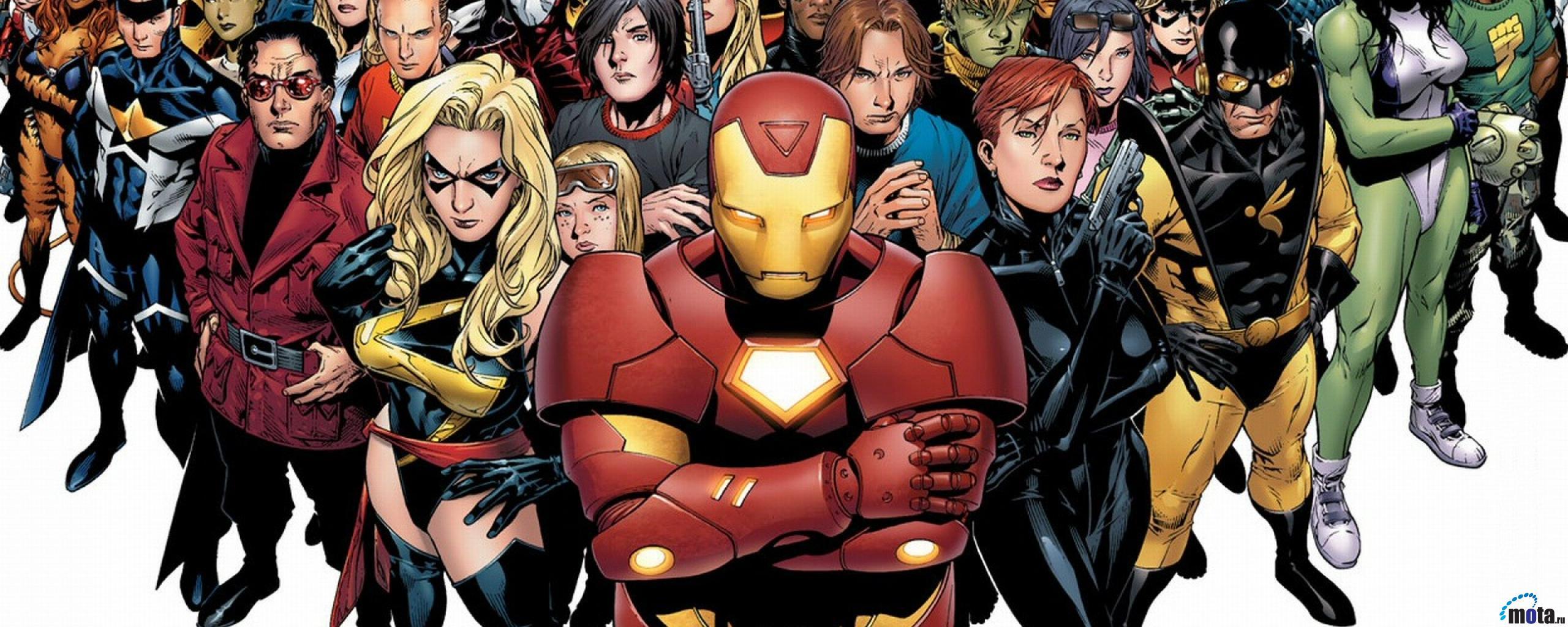 2560x1024 Marvel Dual Monitor Wallpaper.spb.ru