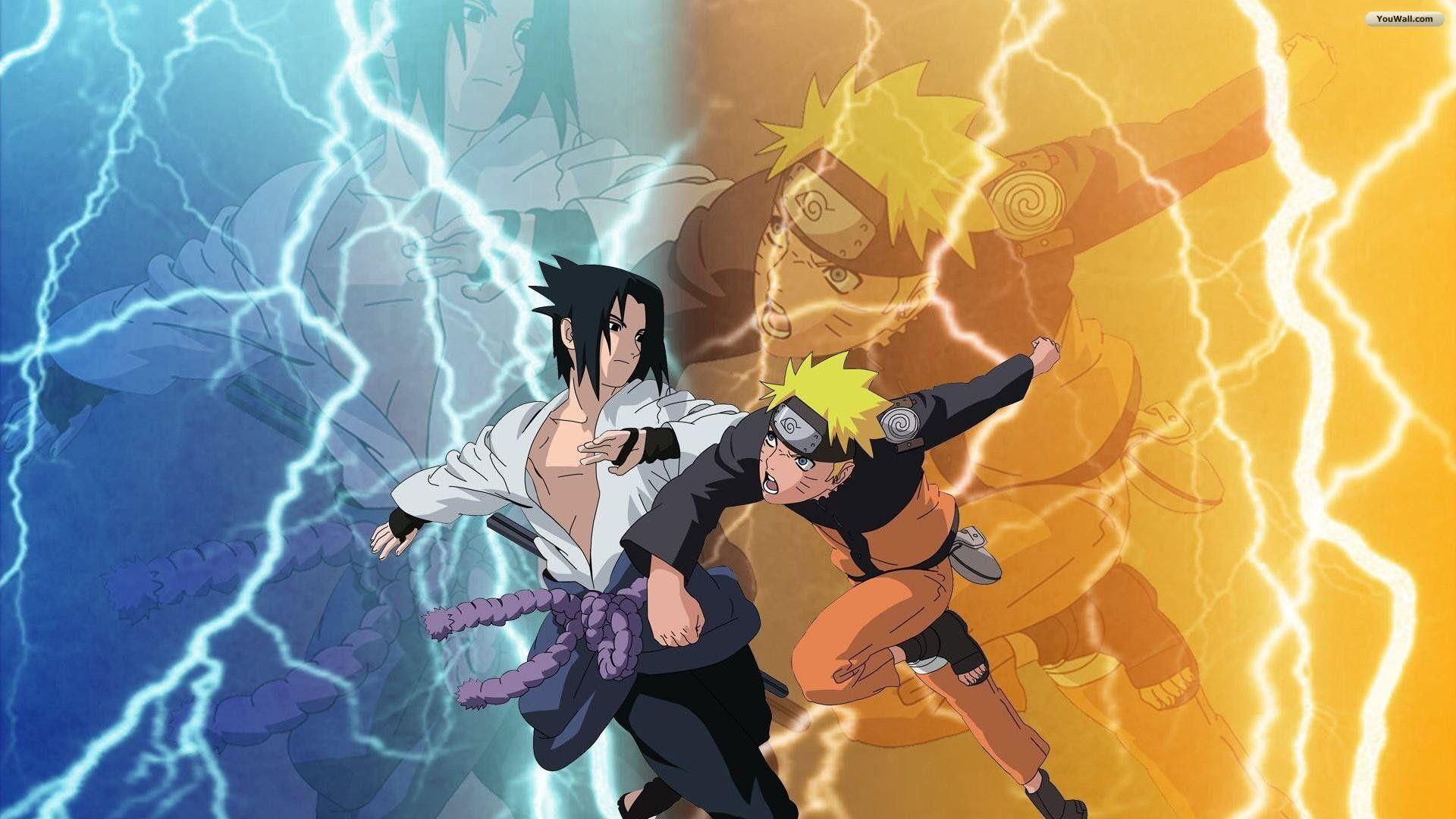 1920x1080 Sasuke Vs Naruto Wallpaper