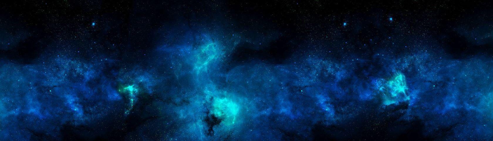 1680x480 dual screen space wallpaper