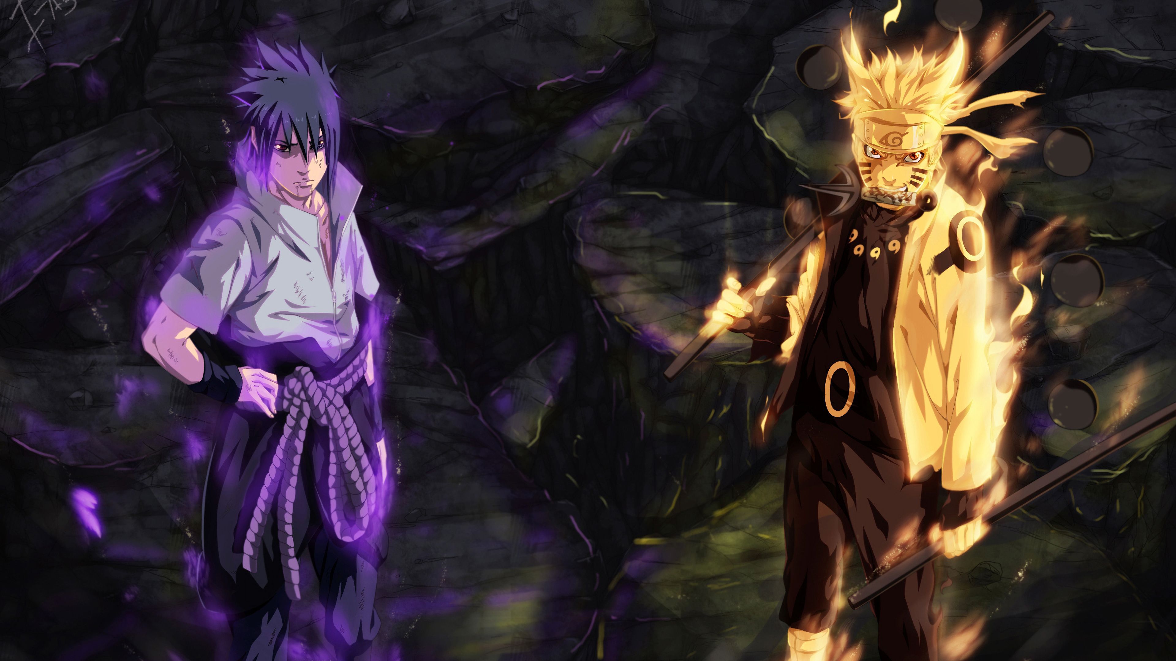 3840x2160 Sasuke Naruto 4K Wallpaper HD