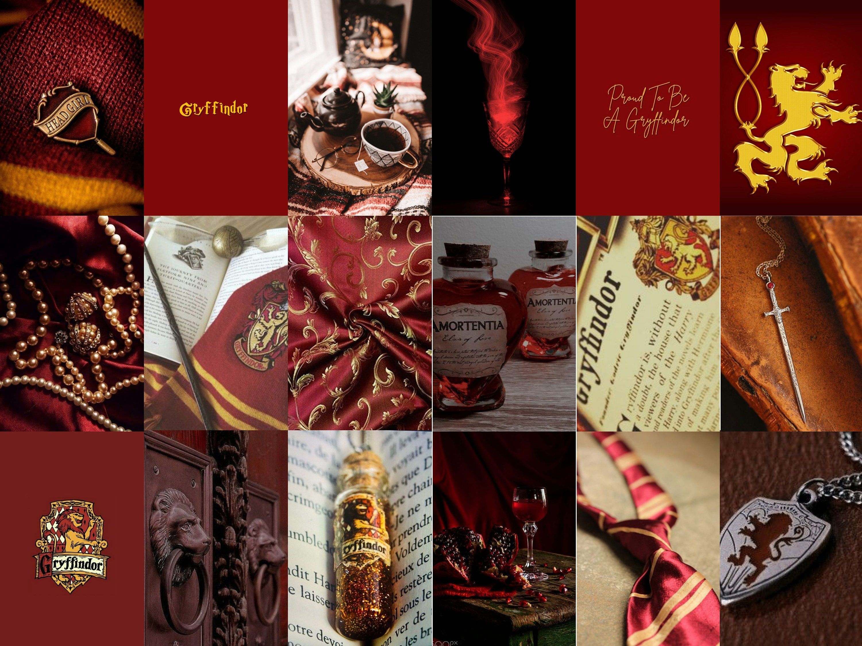 Gryffindor Aesthetic Laptop Wallpapers - Top Free Gryffindor Aesthetic ...