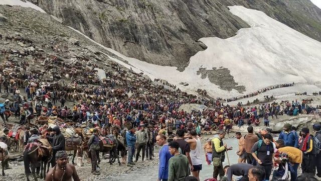 640x360 The Amarnath Yatra In Jammu And Kashmir