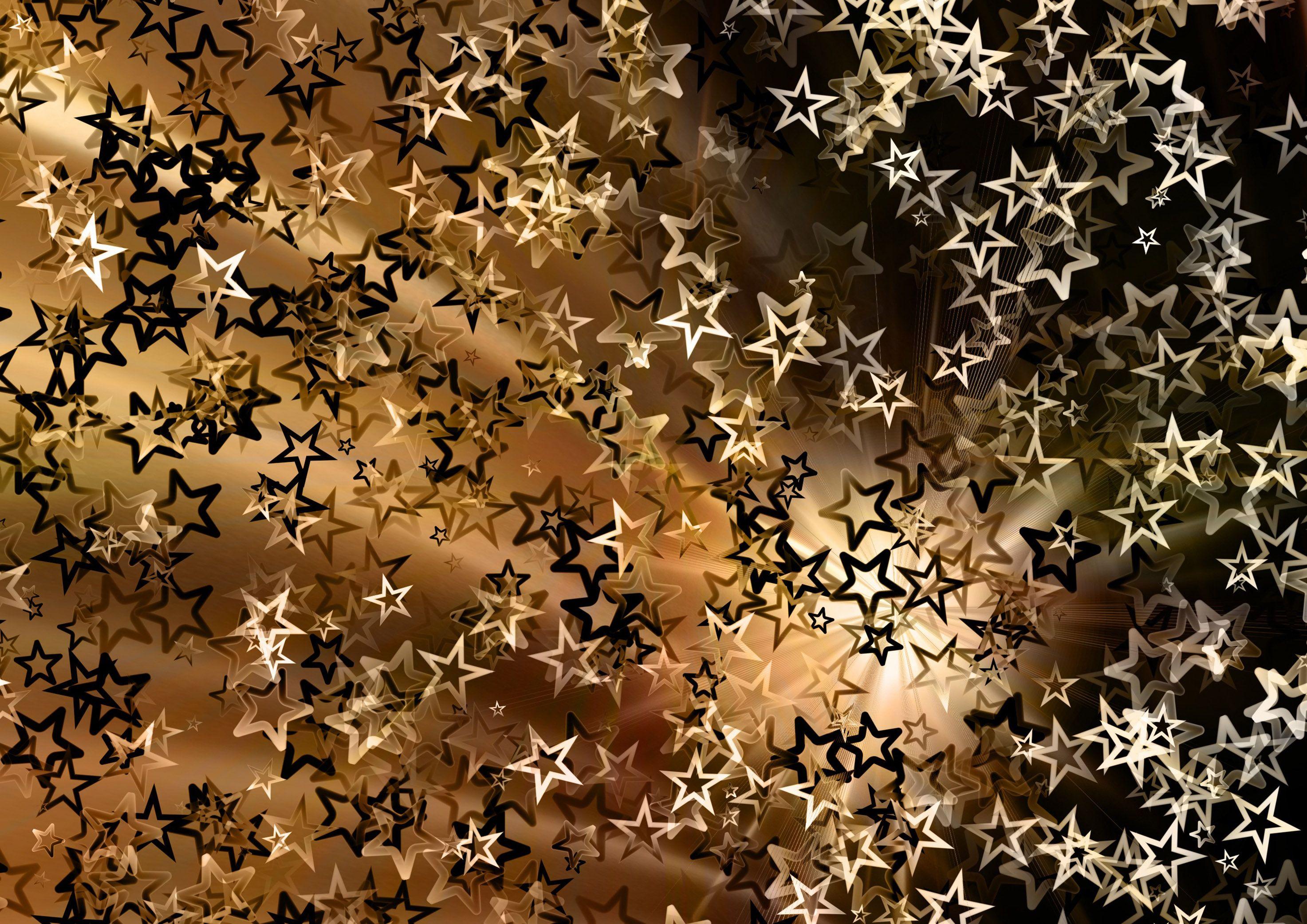 2946x2083 Stars at Xmas Background Image, Cards or Christmas