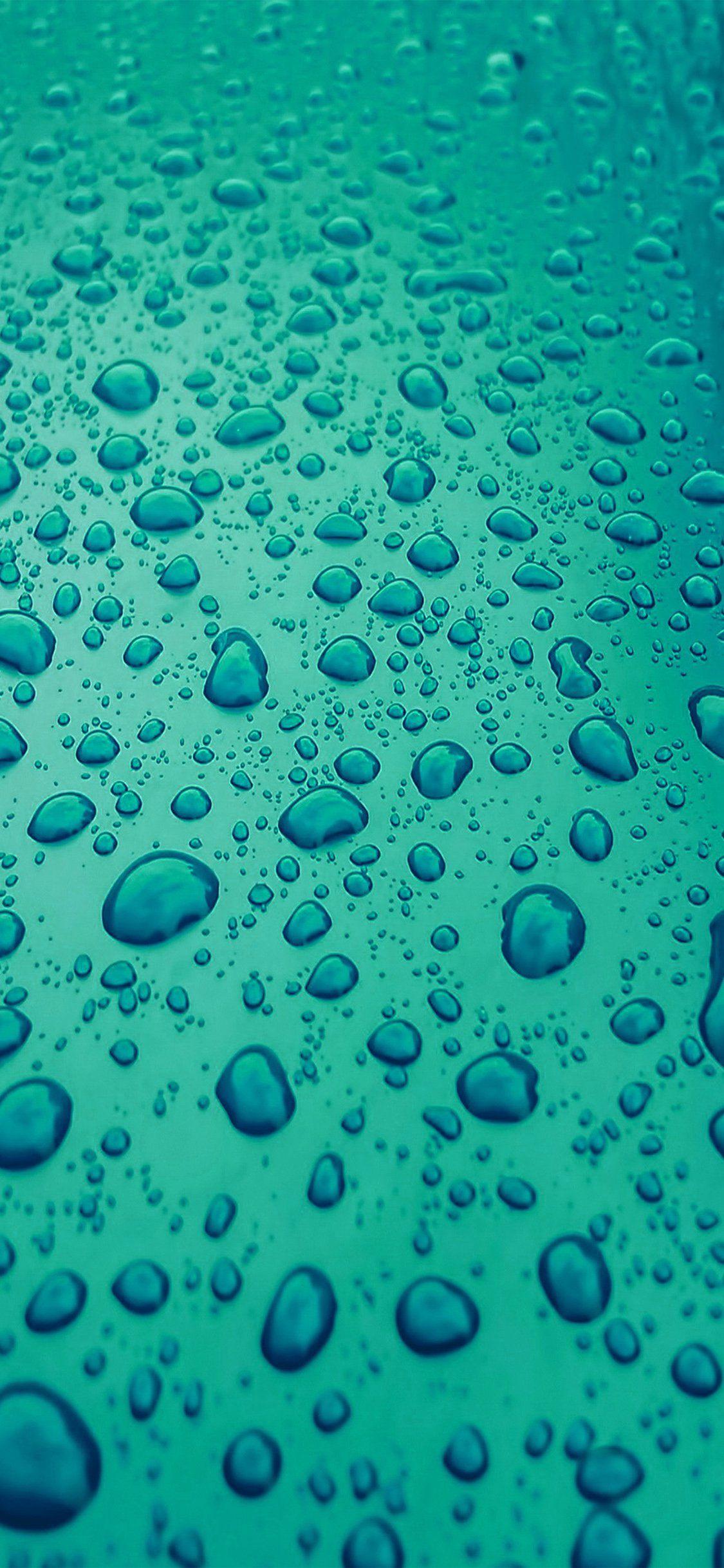 1125x2436 iPhone X wallpaper. rain drop