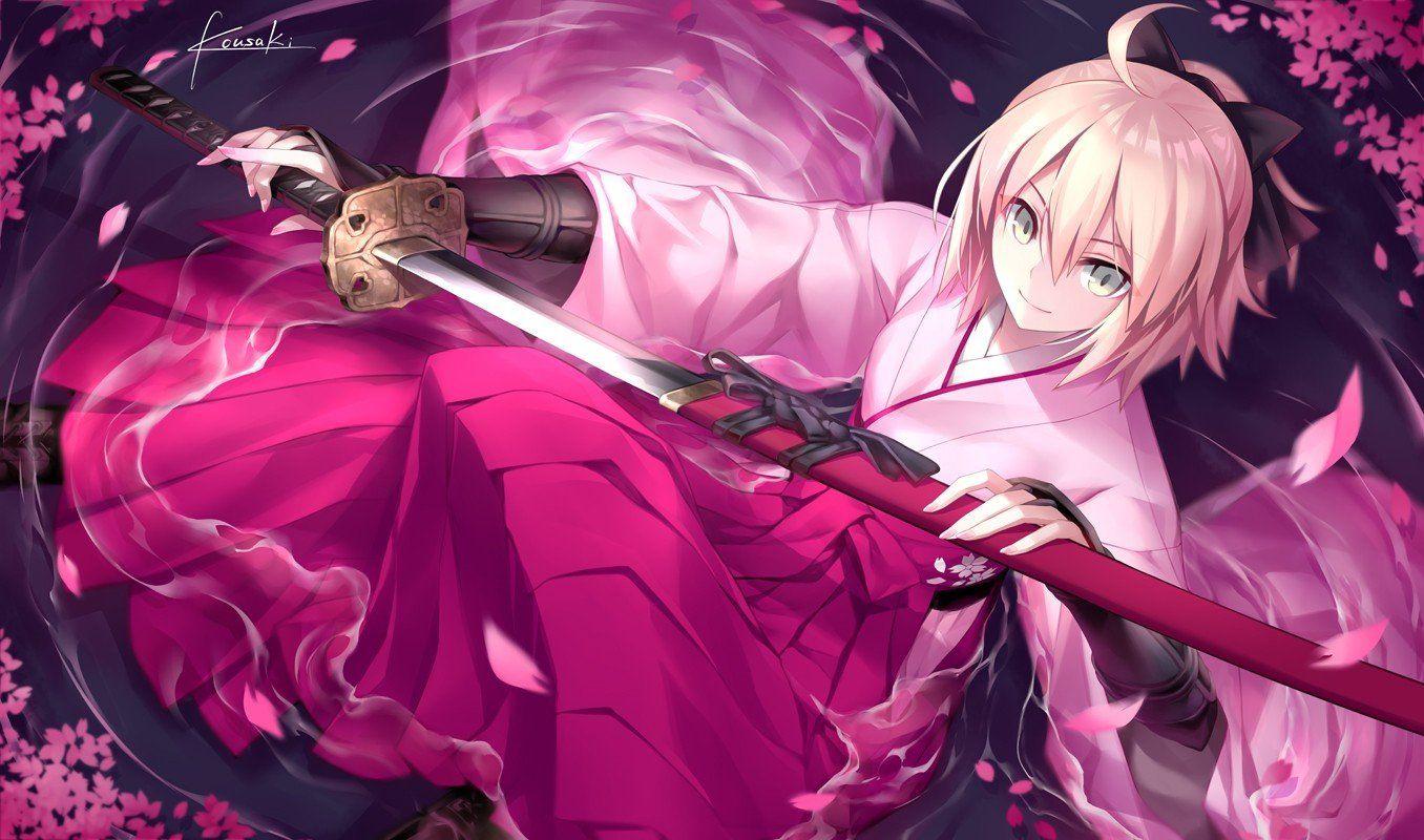 1356x800 Fate Grand Order, Sakura Saber HD Wallpaper / Desktop