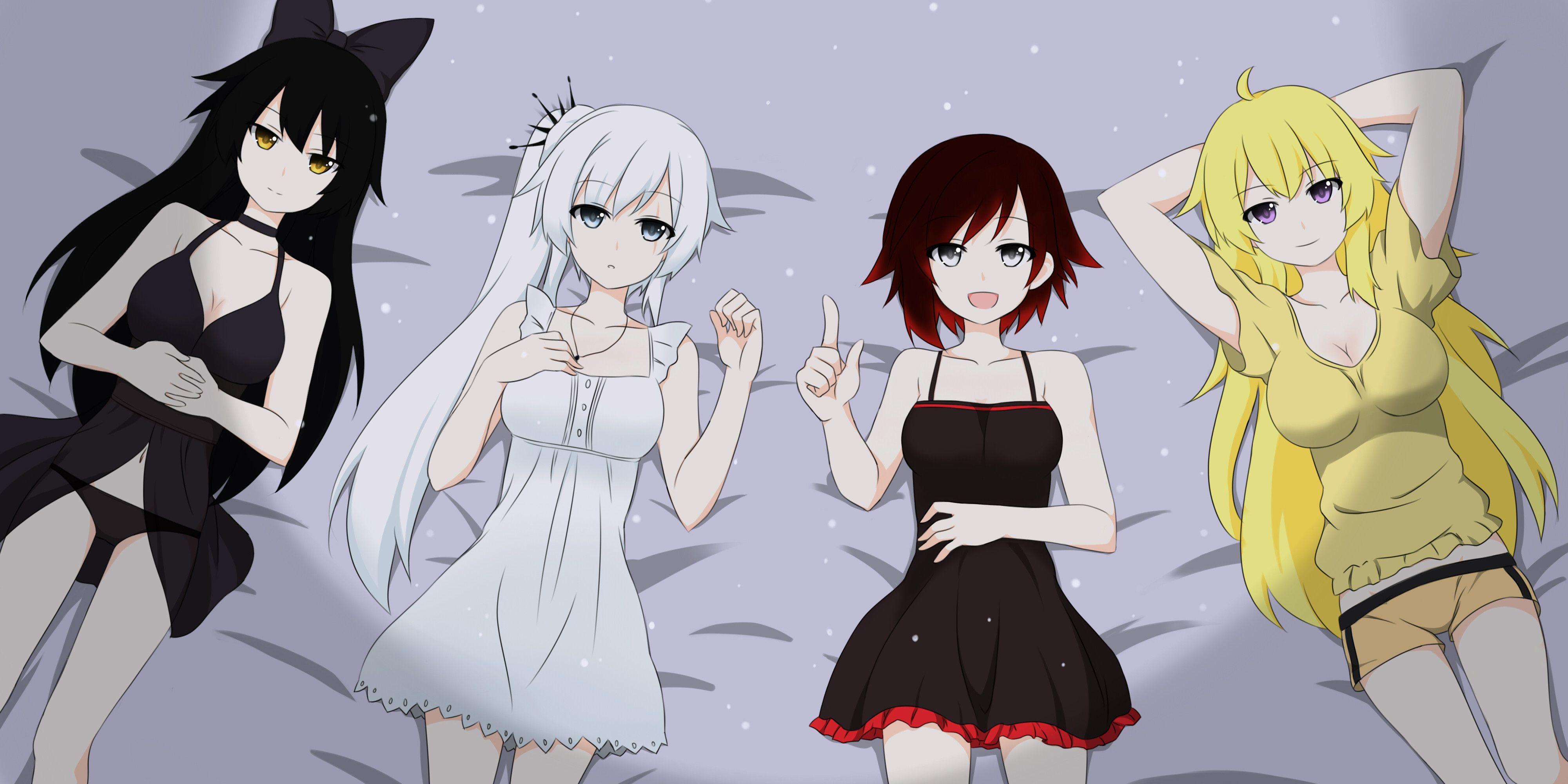 4000x2000 A collection of RWBY wallpaper