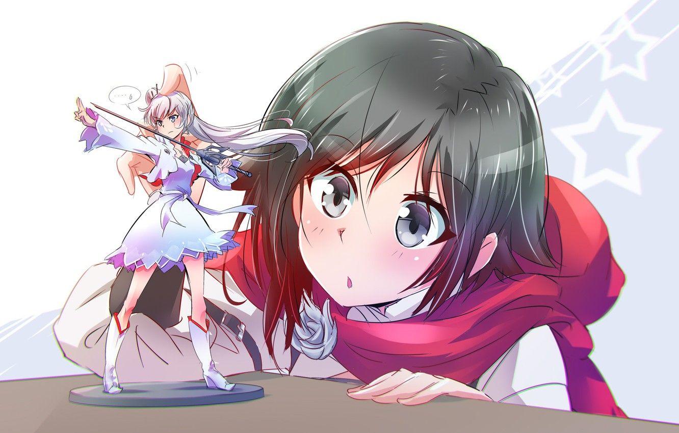 1332x850 Wallpaper girls, anime, art, RWBY image for desktop