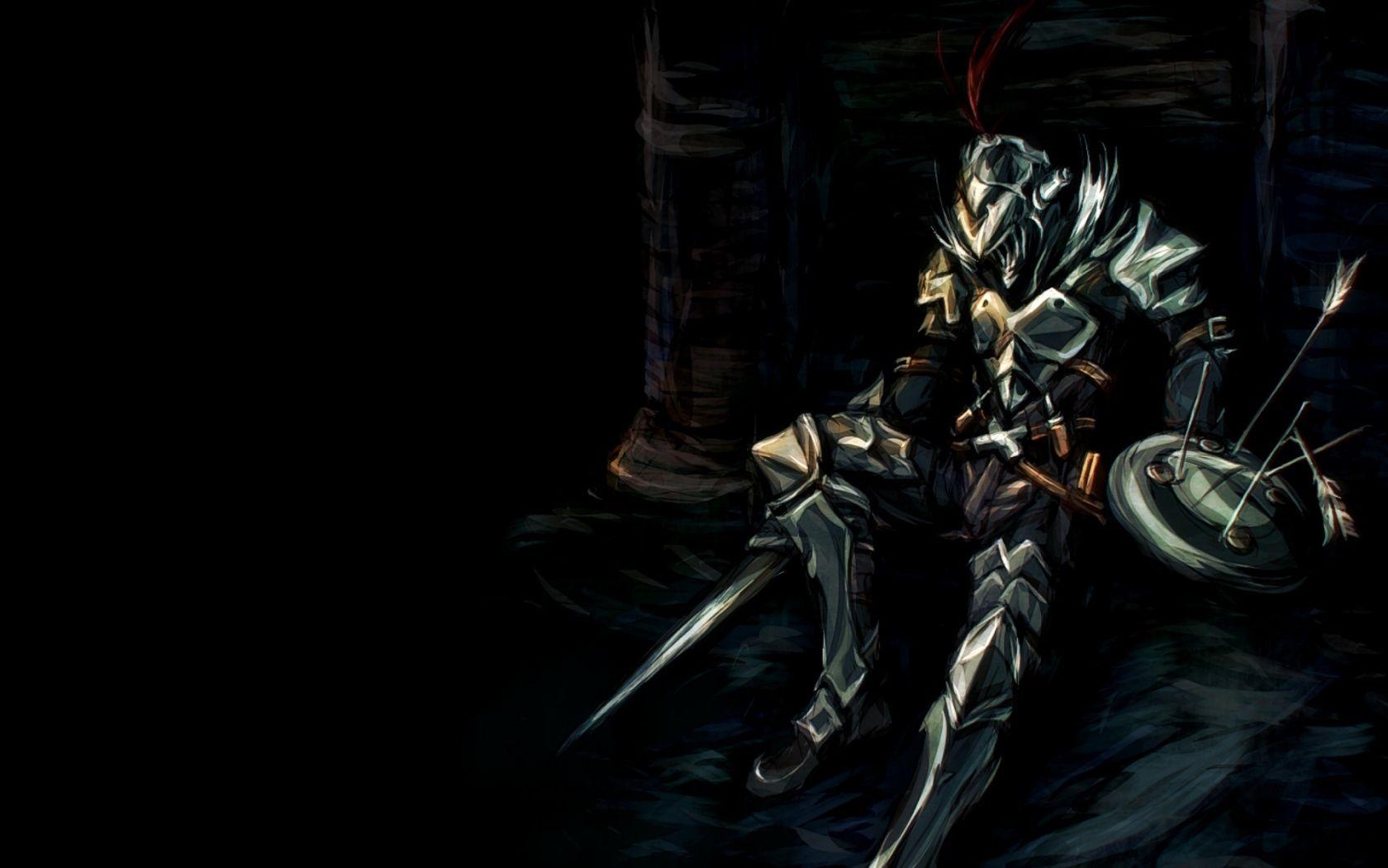 1680x1050 Download 1680x1050 Wallpaper Anime, Warrior, Dark, Goblin