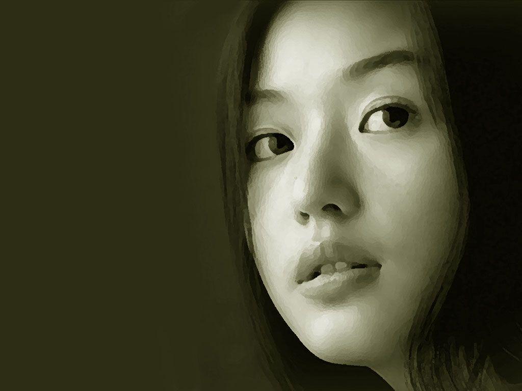 1024x768 Jeon Ji Hyun Wallpaper