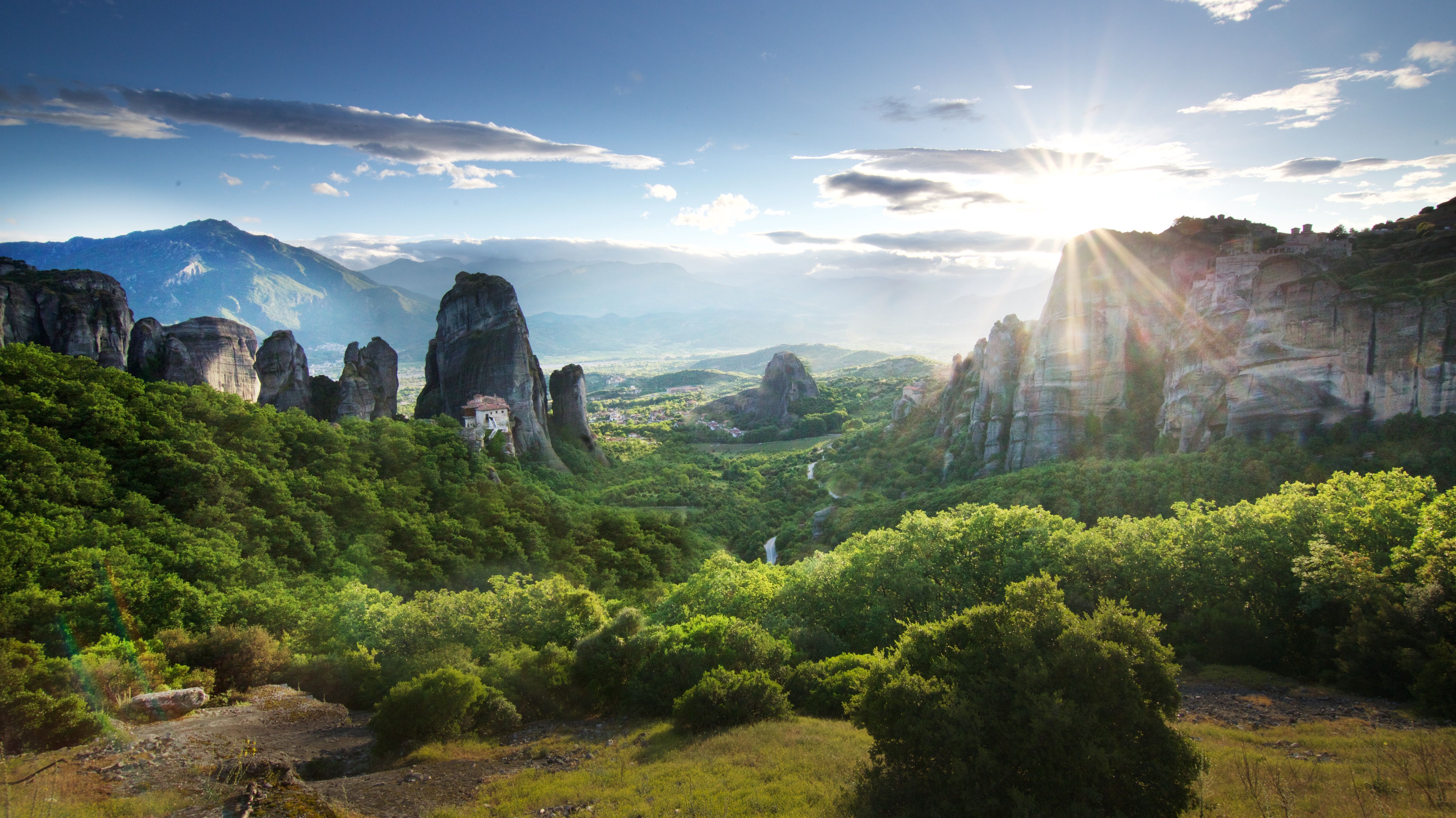 5496x3091 Meteora, Undiscovered Greece Bike Tour