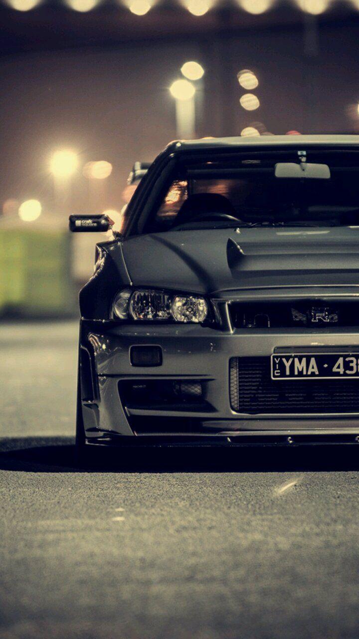 720x1280 Nissan Skyline R34