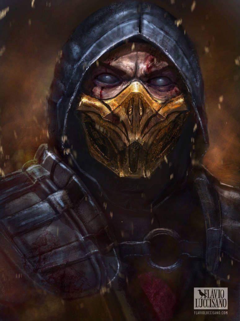 774x1033 Scorpion MK11 by flavioluccisano. Dank ass artwork