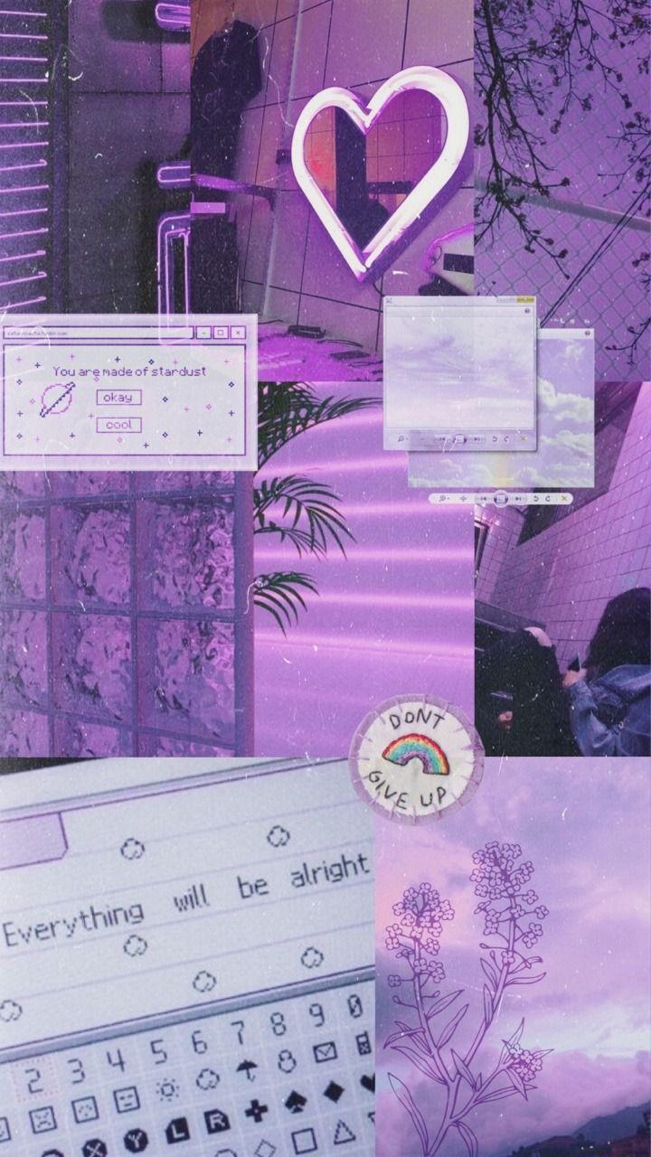 aesthetic tumblr aesthetic pastel purple wallpaper