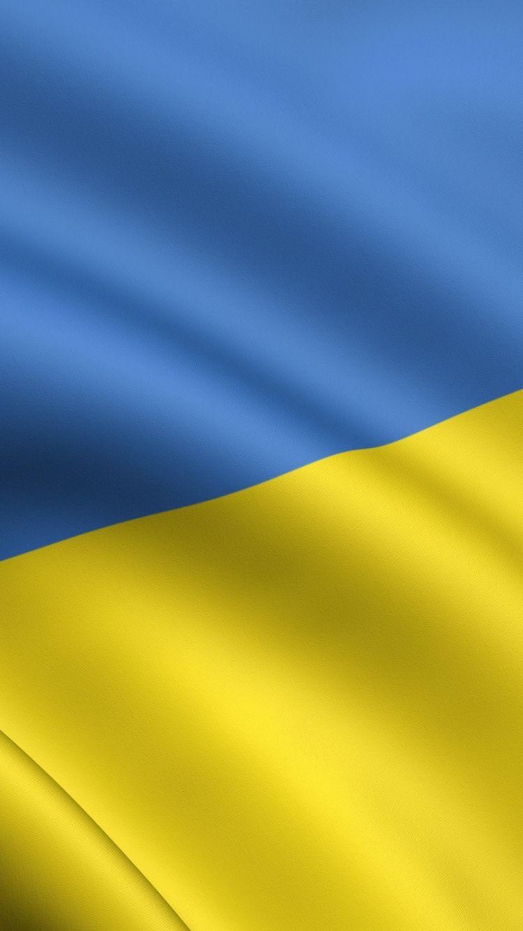 750x1334 Yellow Blue Flag Ukraine