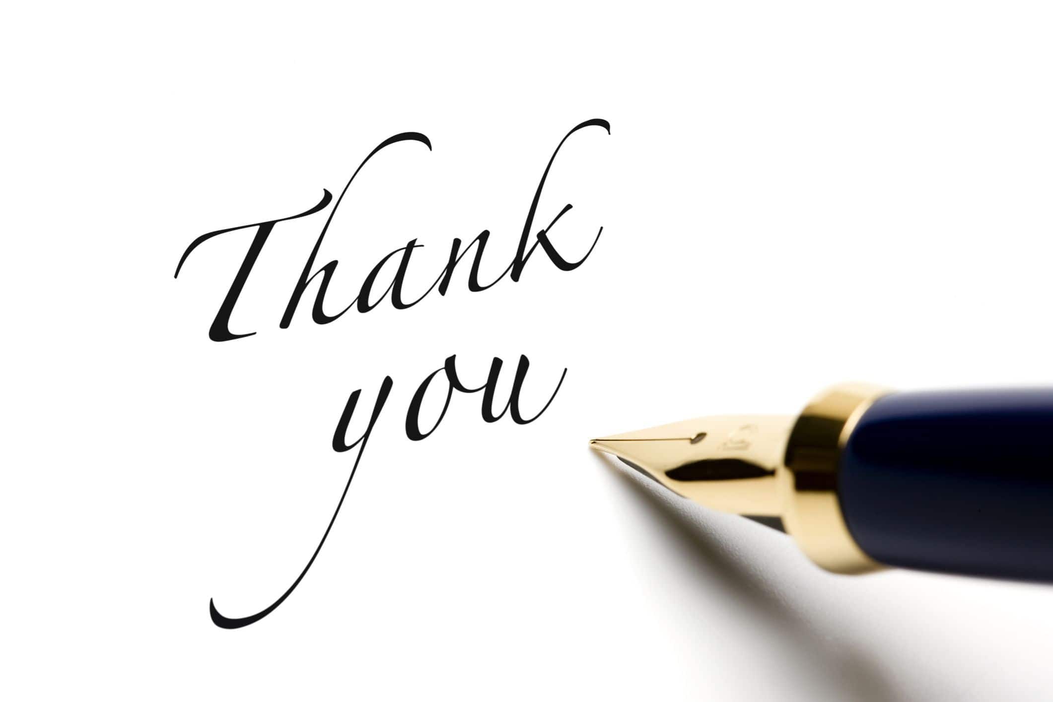 Thank You Hd Wallpapers Blue