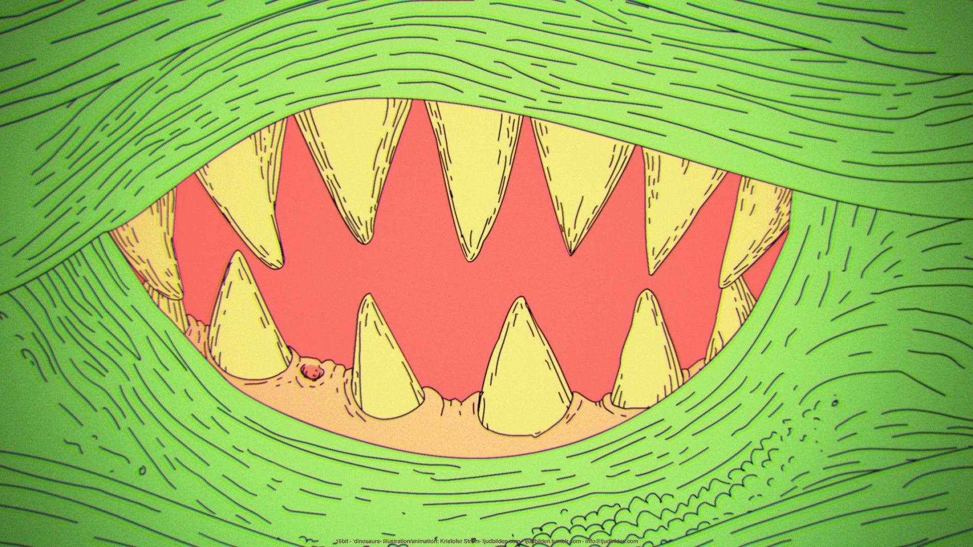 1920x1080 abstract dinosaurs 16bit 1920x1080 wallpaper High Quality