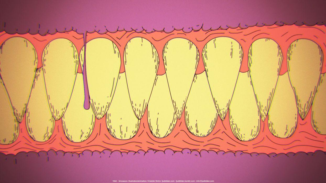 1244x700 Abstract Dinosaurs 16 Bit Wallpaperx1080