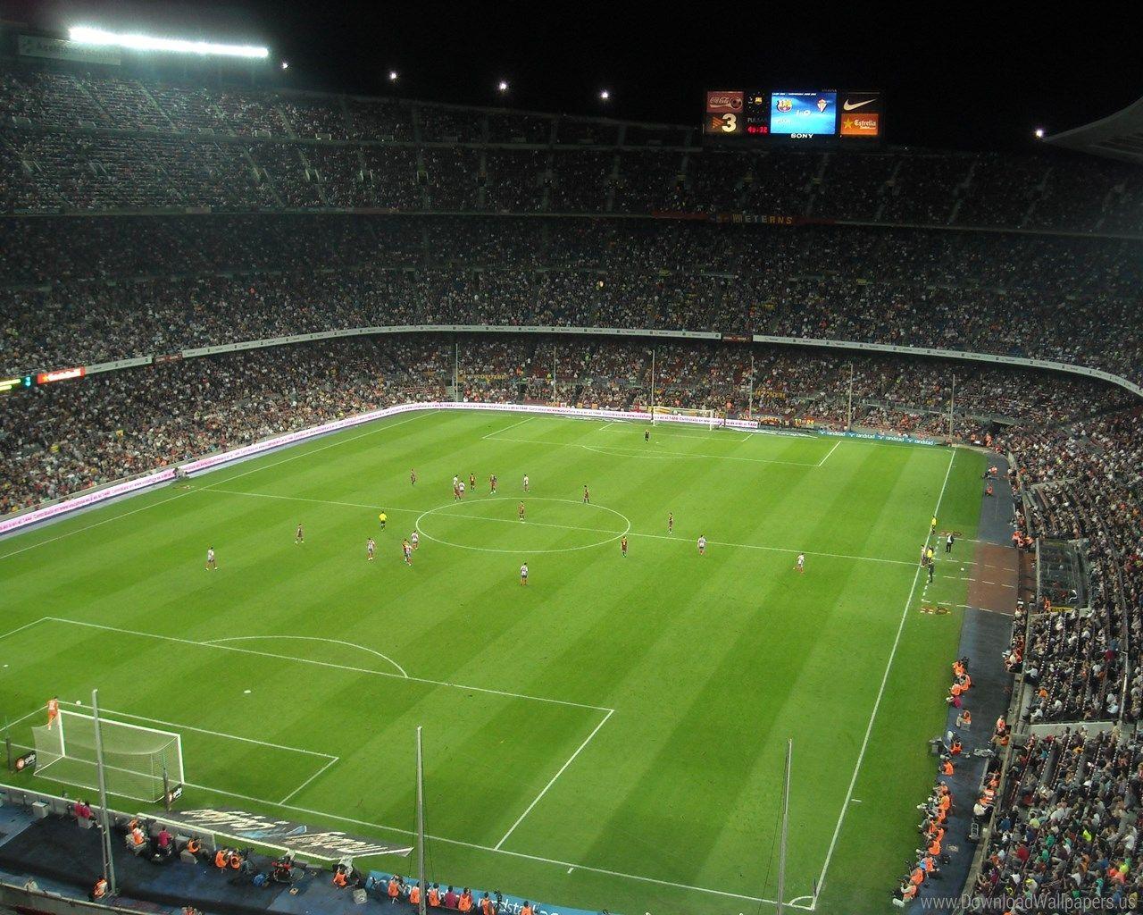 1280x1024 Download Standart 5:4 1280x1024, Camp Nou Wallpaper