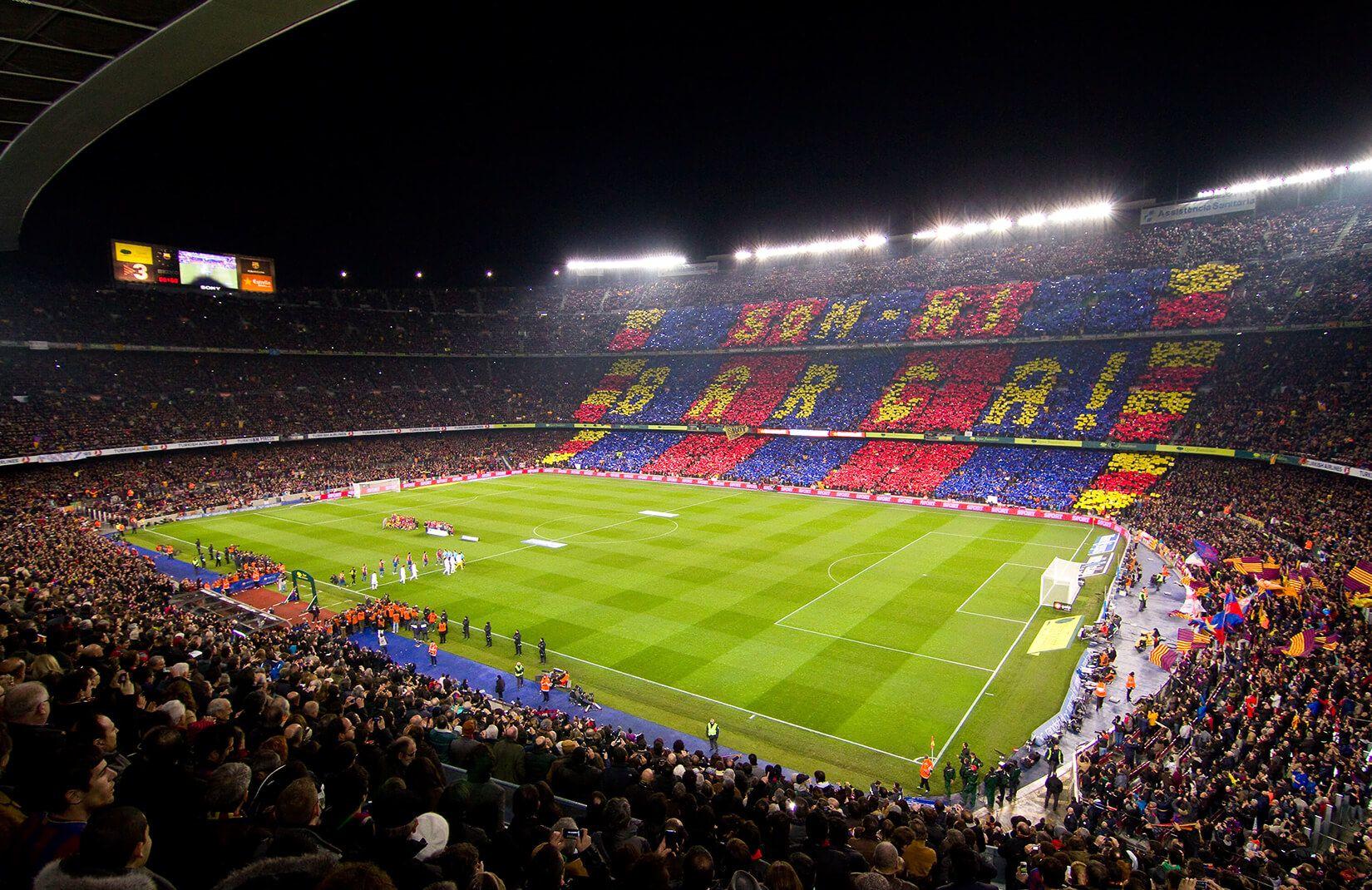 1650x1070 FC Barcelona Nou Camp Wallpaper Mural