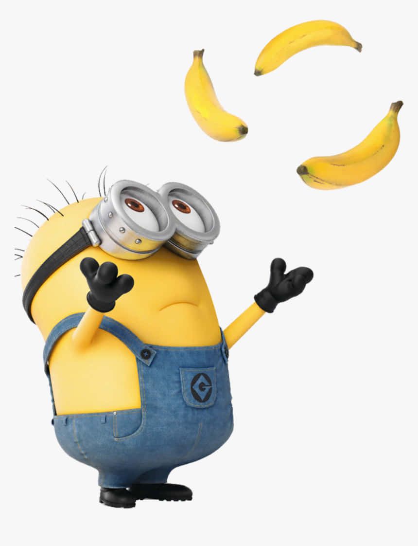 860x1122 Download Captivating Minion Juggling Spectacle Wallpaper