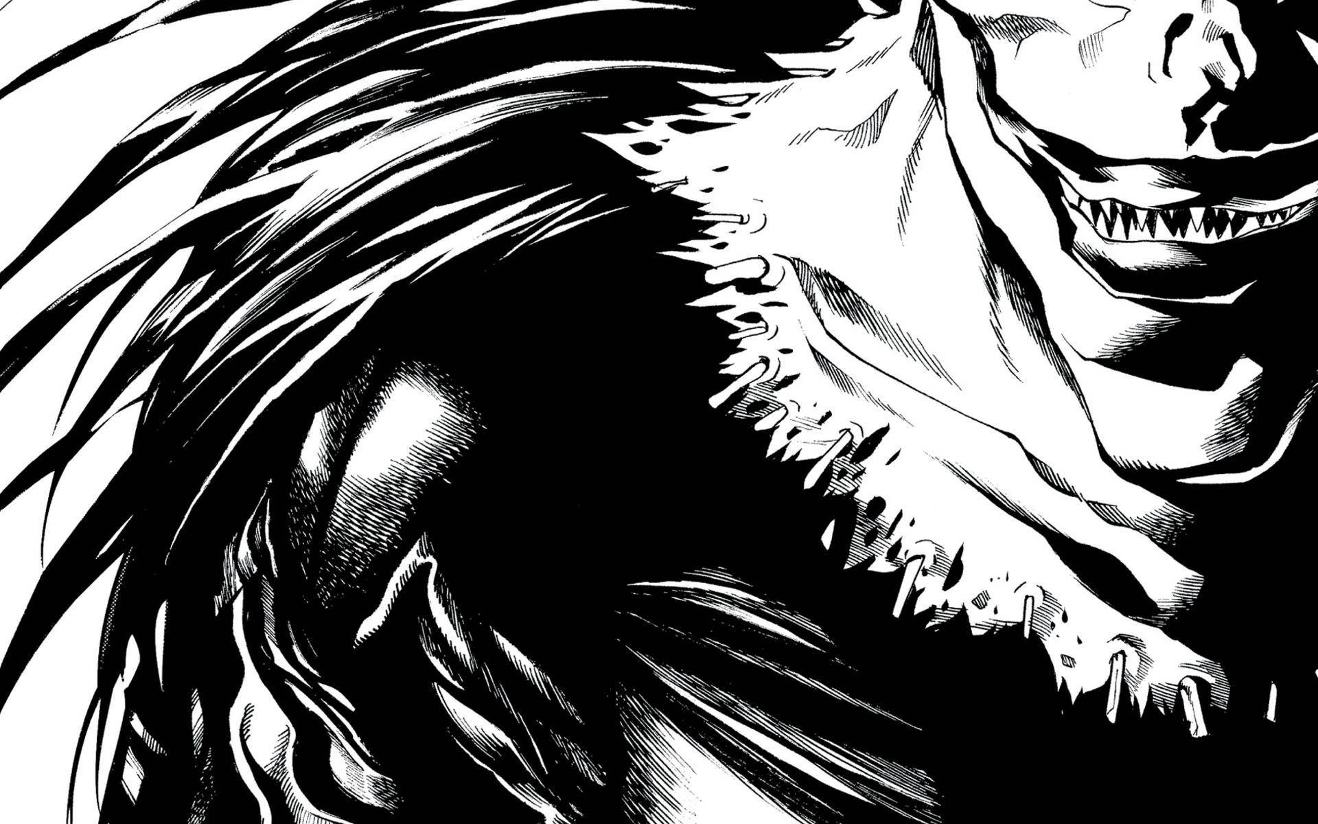 1920x1200 Death Note Ryuk Close Up Wallpaper
