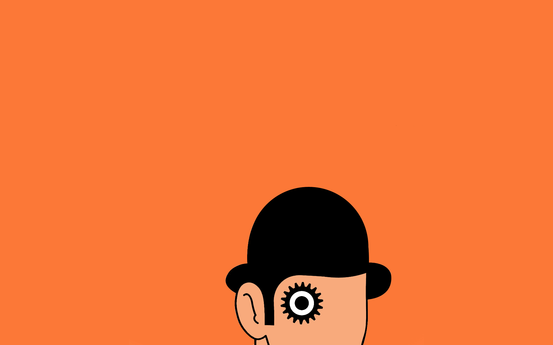 A Clockwork Orange One of my favorite books httpwwwamazoncomA ClockworkOrangeA  Book illustration art Graphic design posters Color  wallpaper iphone