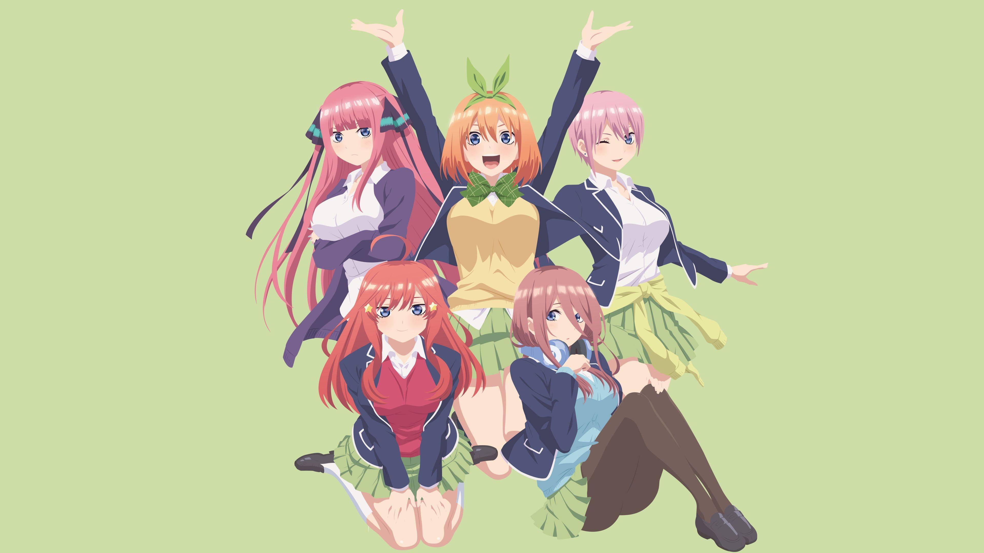 The Quintessential Quintuplets Wallpapers Top Free The Quintessential 