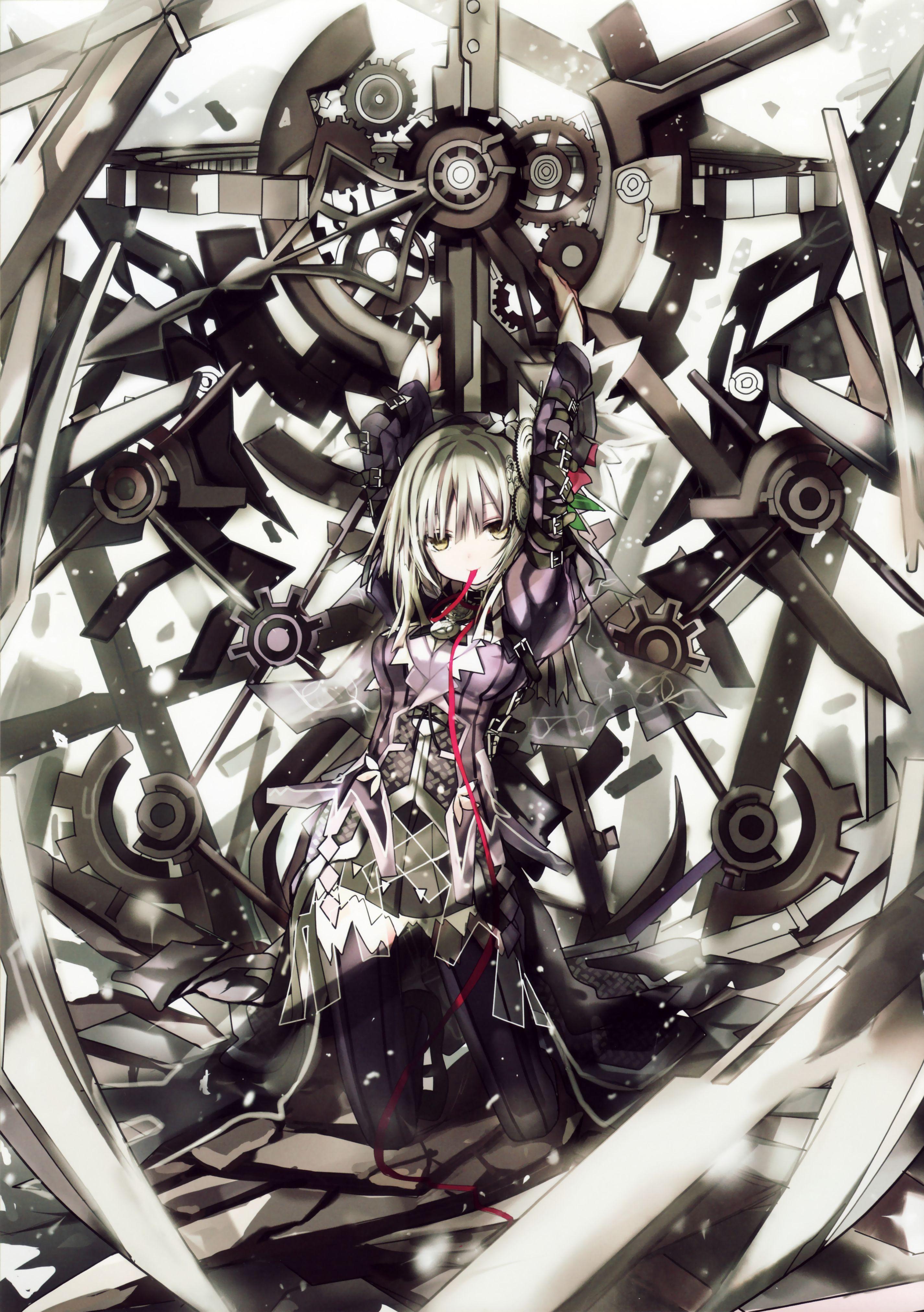 2851x4046 clockwork planet. Mecha anime