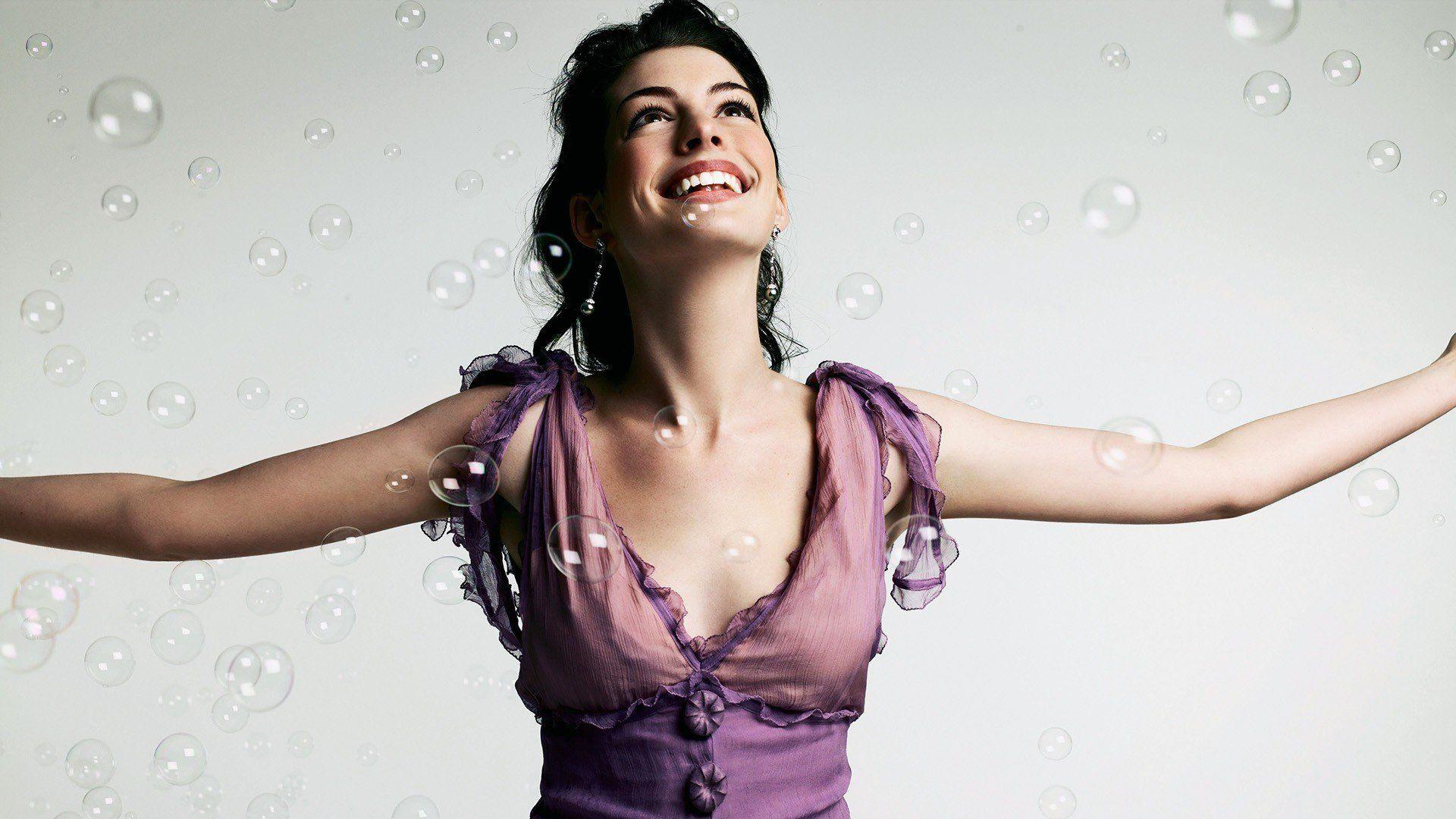 1920x1080 Anne Hathaway Brunette, HD Celebrities, 4k Wallpaper, Image
