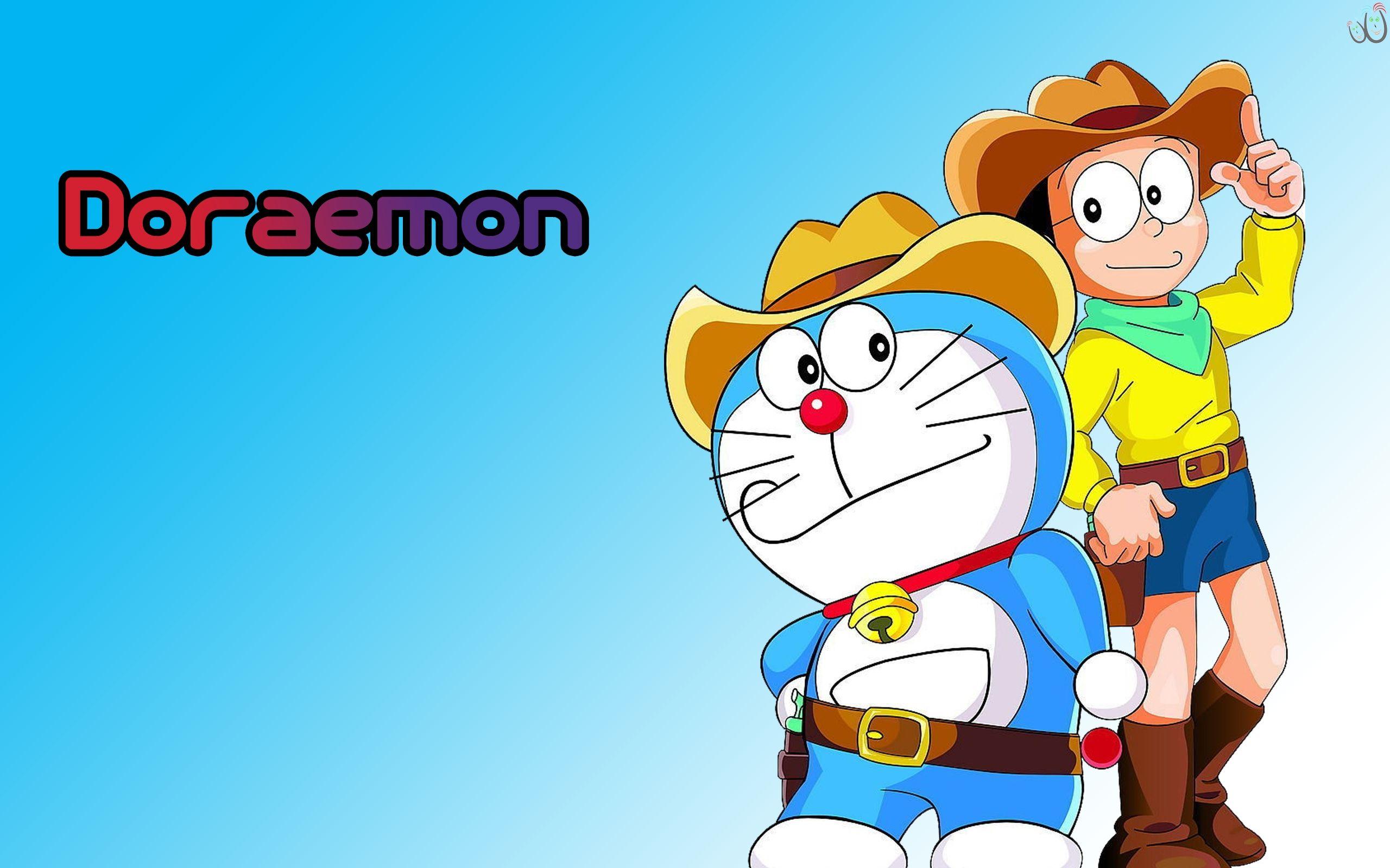 Hình nền Doraemon và Nobita 2560x1600