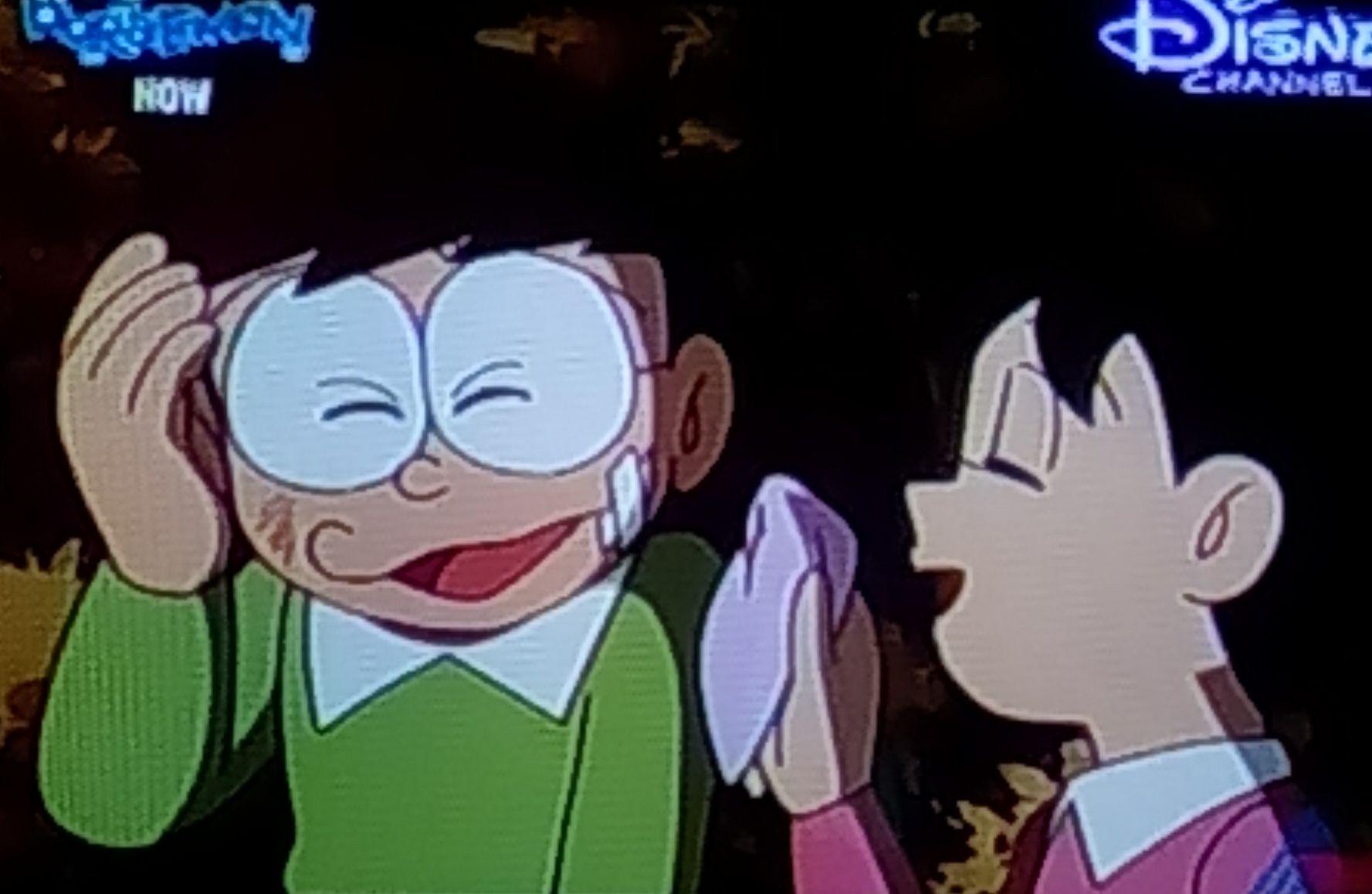 1777x1158 Hình nền Doraemon và nobita dễ thương
