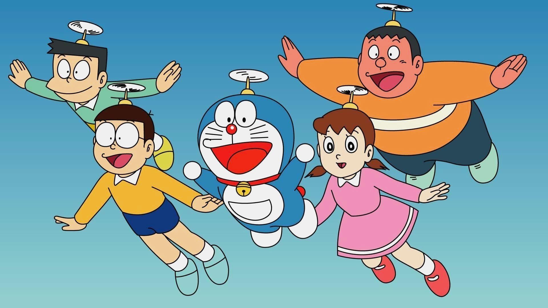 1920x1080 Doraemon Nobita HD Hình nền 1080p - Tải xuống Hình nền
