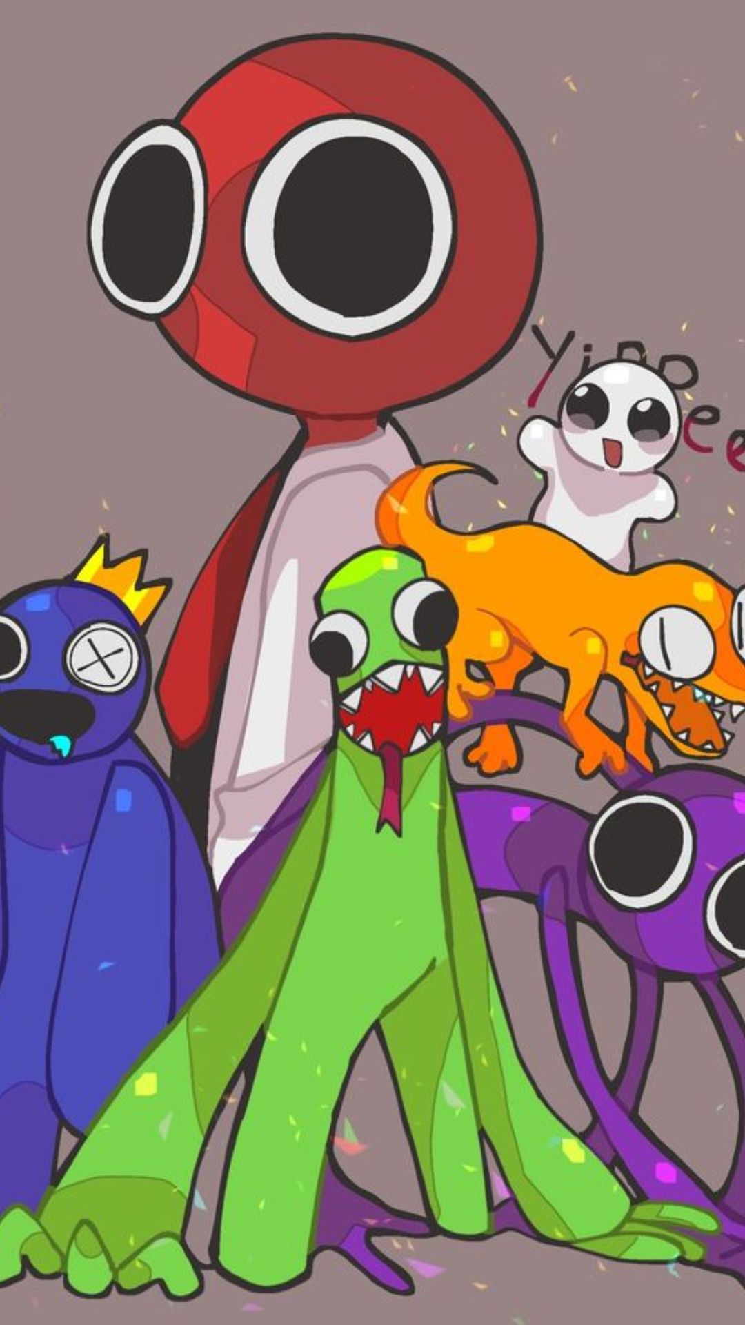 1080x1920 FNF Rainbow Friends Wallpaper